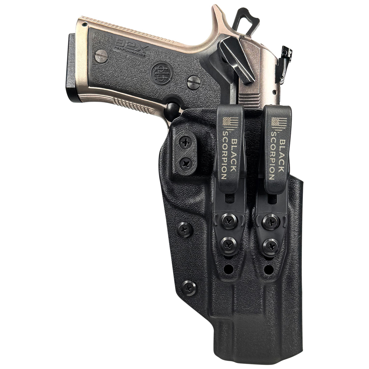 Beretta 92X Performance AIWB Dual Clip X Holster 1