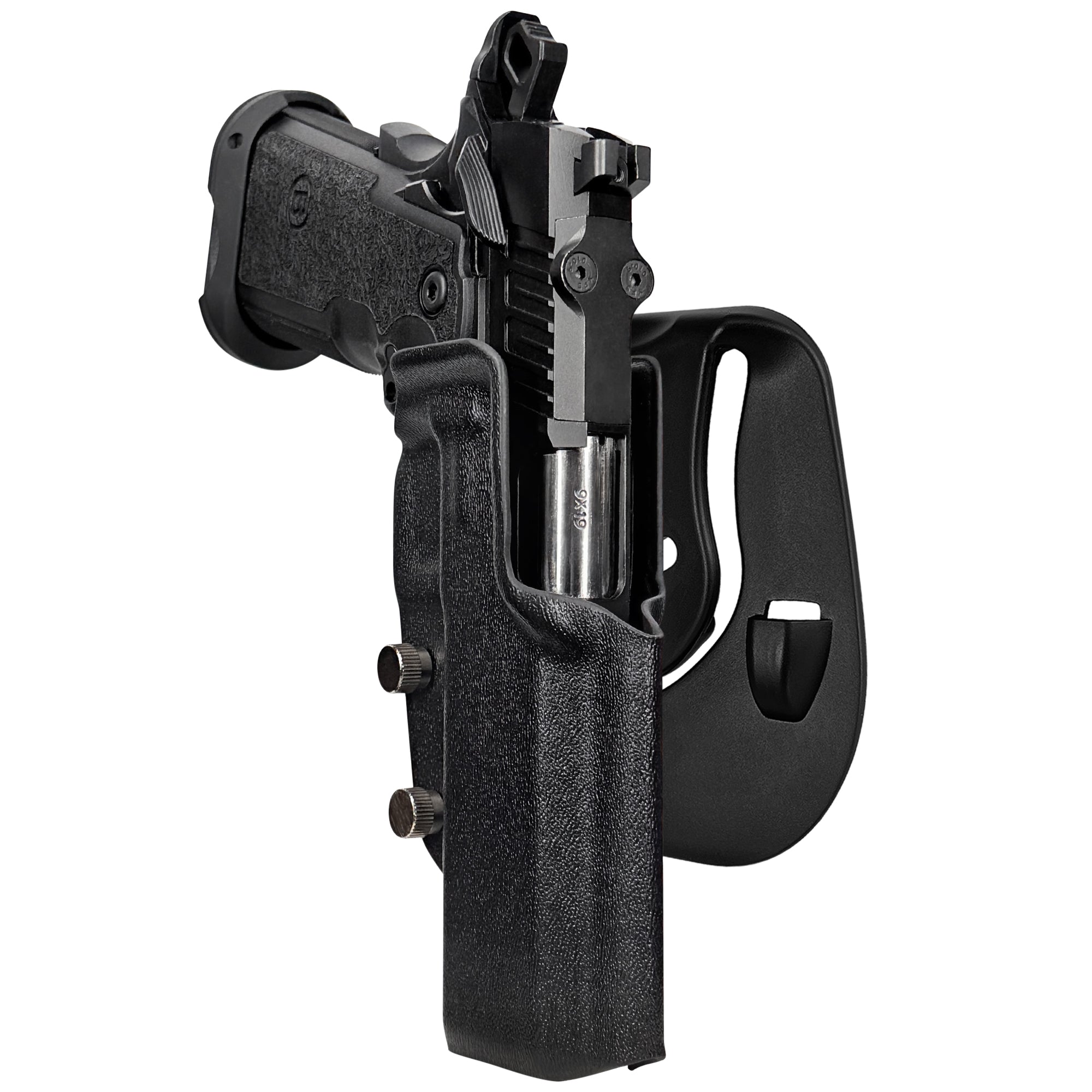 Bersa M2XI OWB Paddle Holster in Black