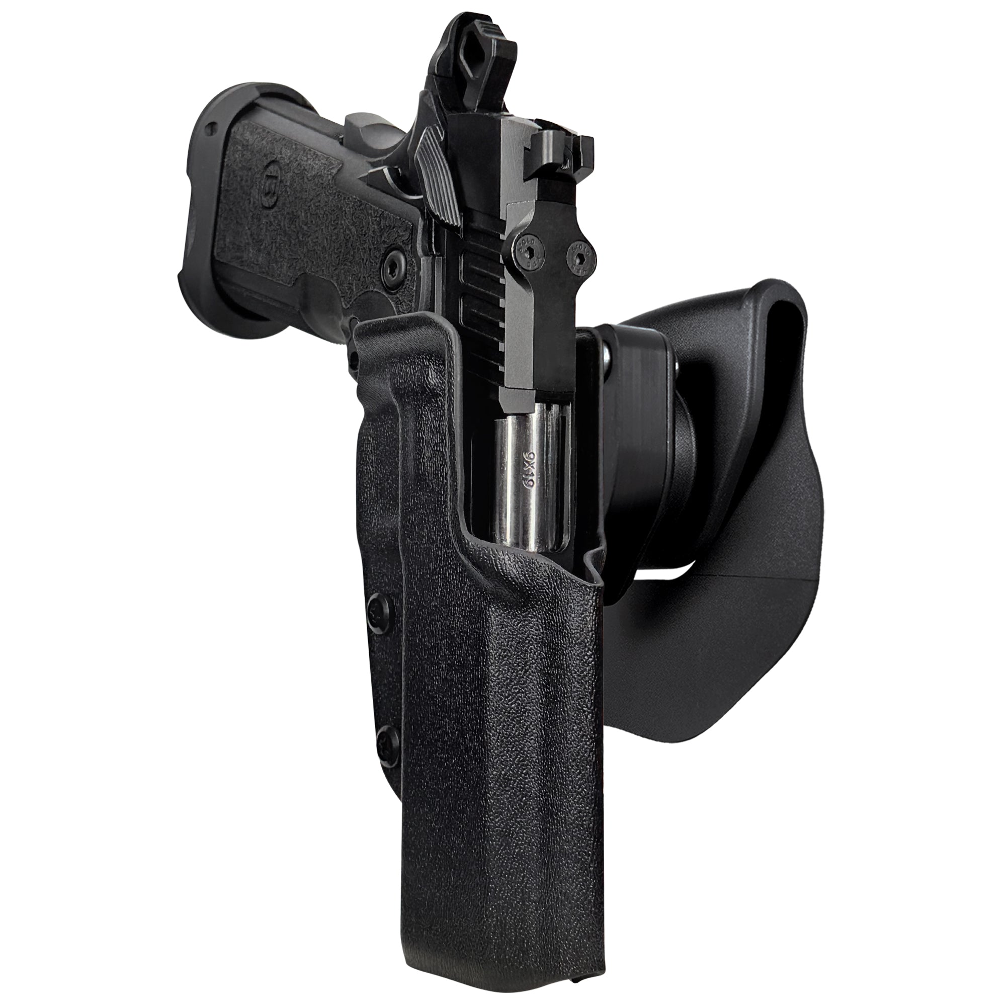 Bersa M2XI OWB Quick Release Paddle Holster in Black