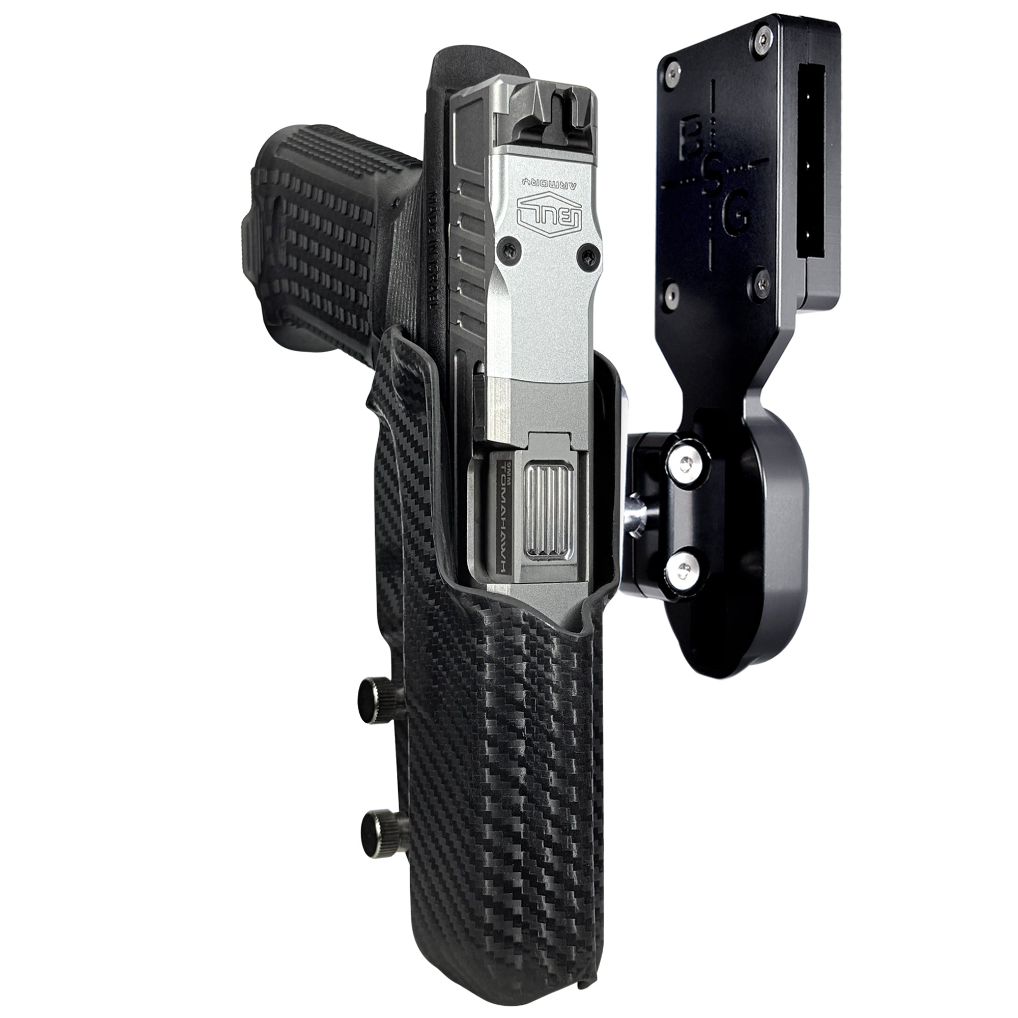 Bul AXE FS Hatchet Pro Ball Joint Competition Holster in Carbon Fiber