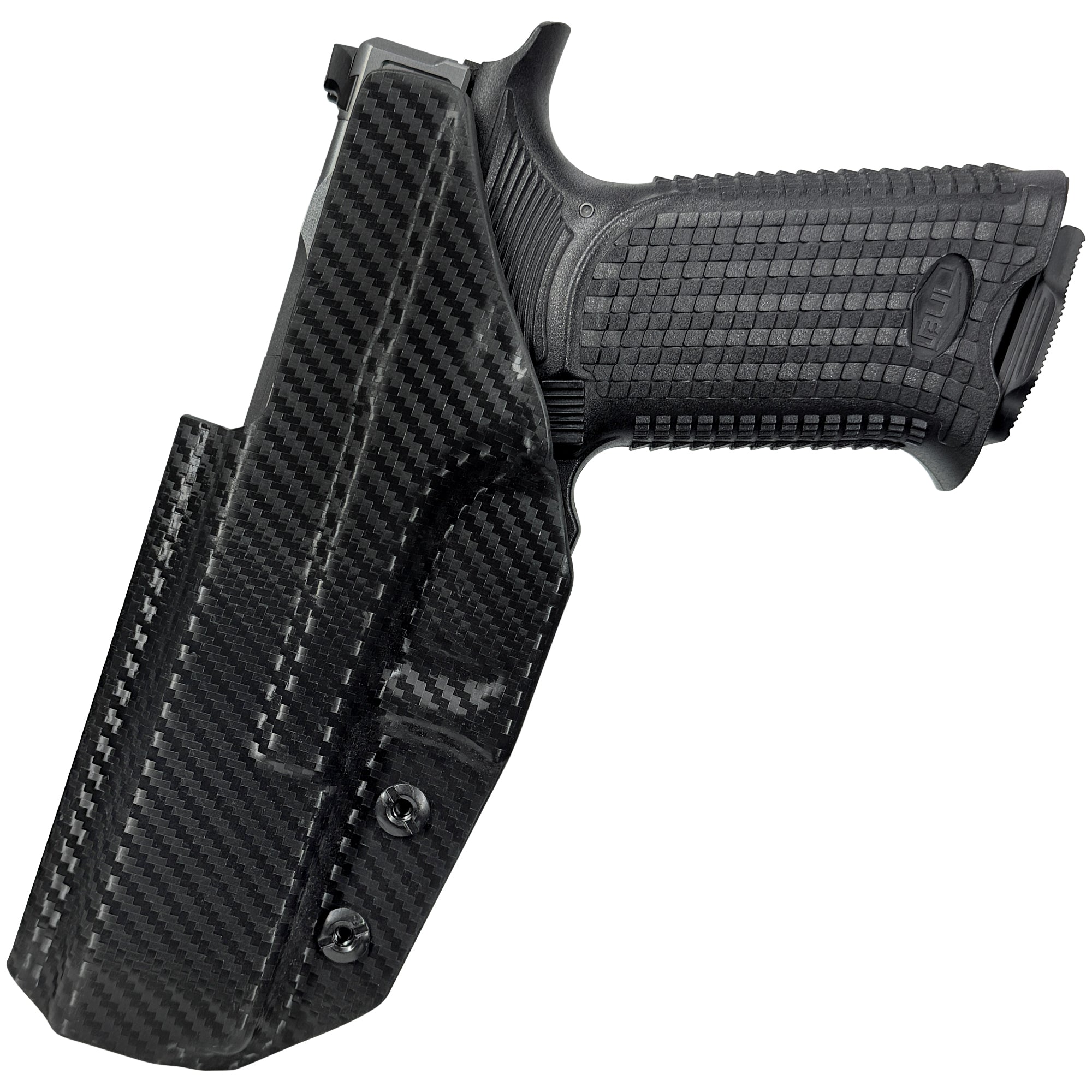 Bul Armory AXE FS Hatchet Inside the Waistband Holster in Carbon Fiber - Rear