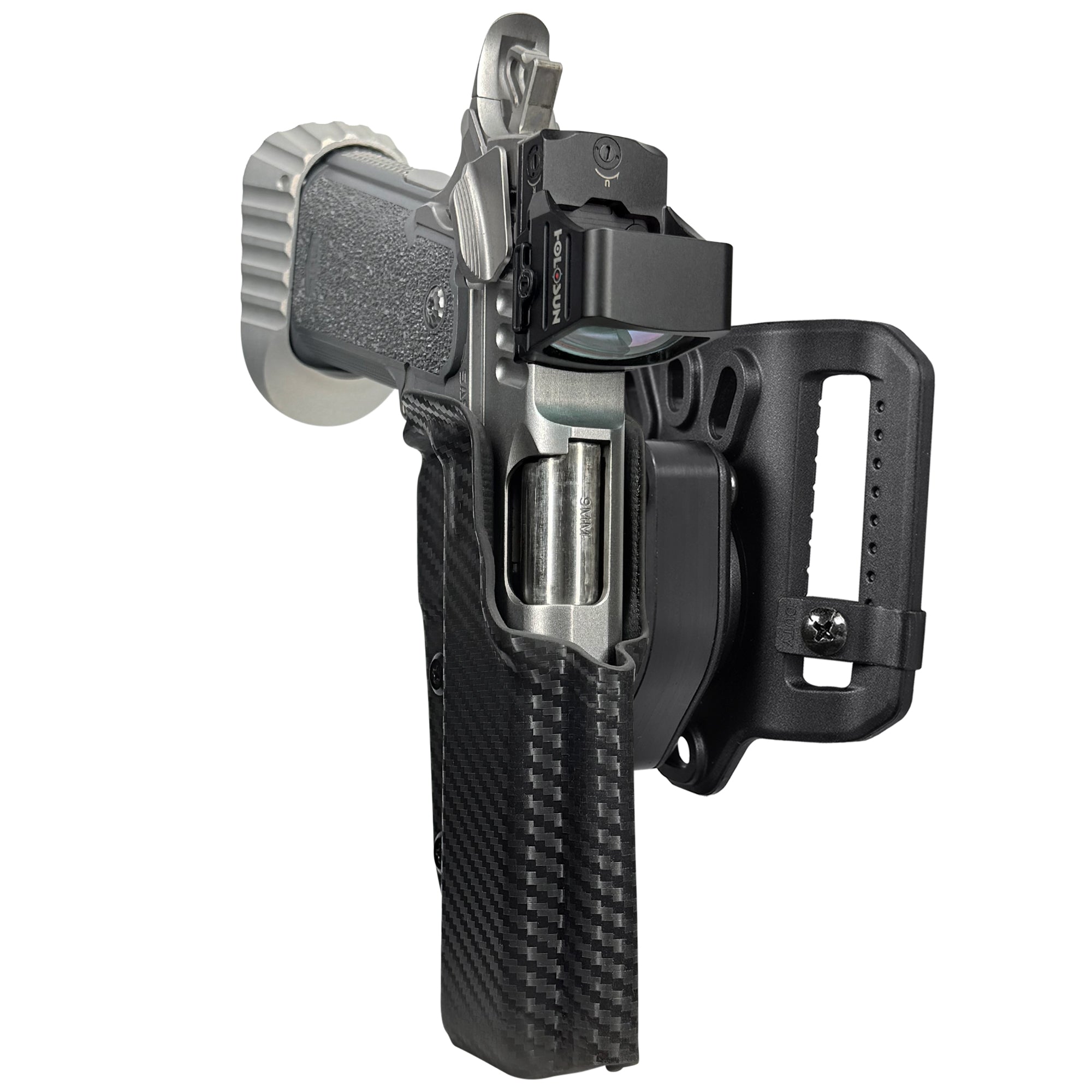 Bul Armory Blaze Quick Release Belt Loop Holster in Carbon Fiber