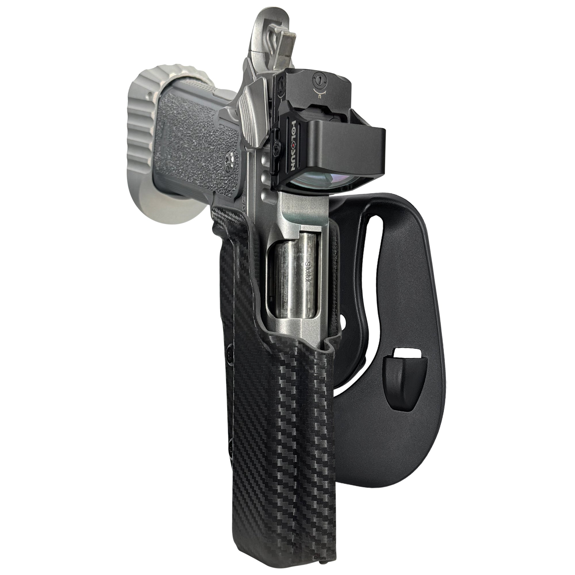 Bul Armory Blaze OWB Paddle Holster in Carbon Fiber