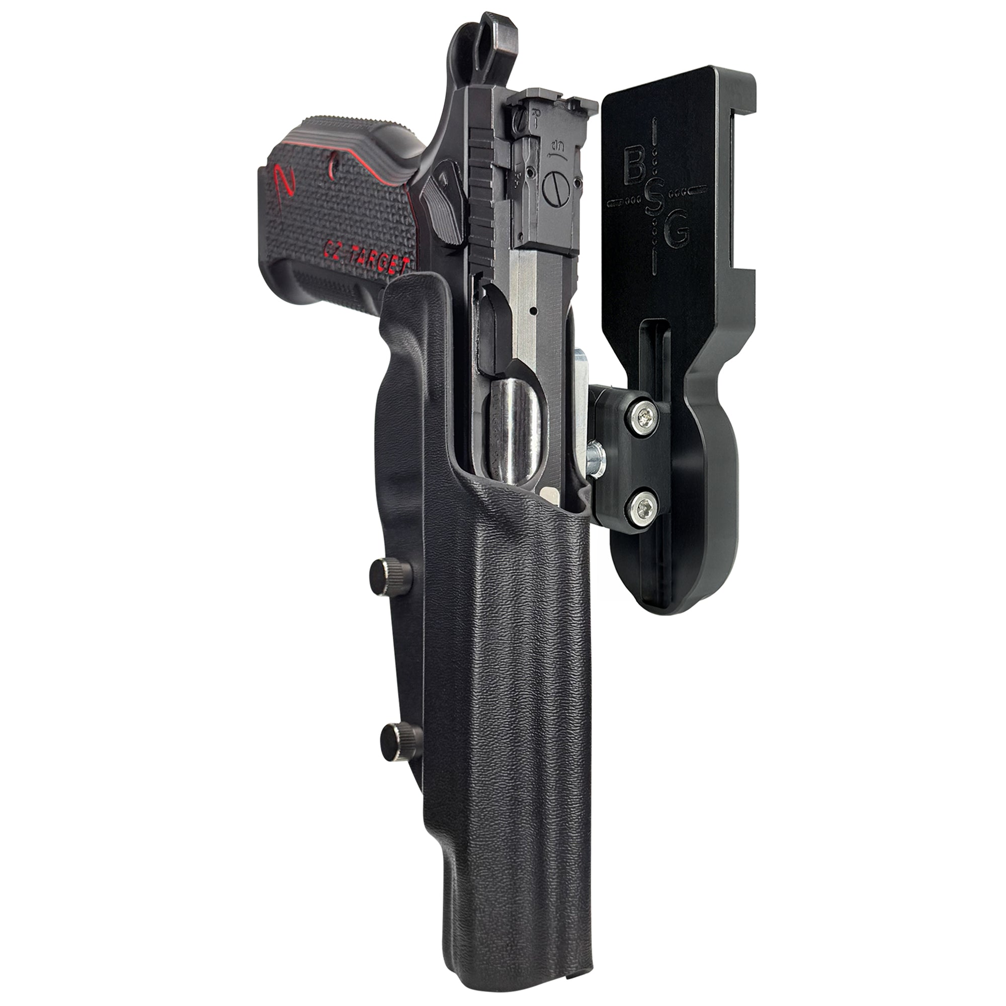 CZ Shadow 2 Target 6'' - No Weight Pro Ball Joint Competition Holster in Black