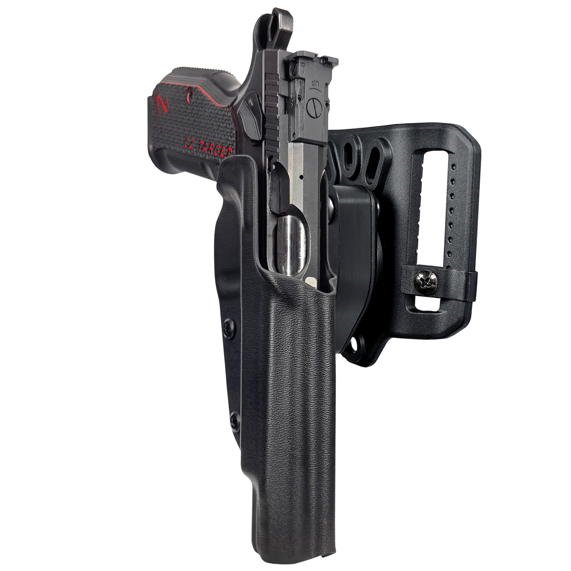 CZ Shadow 2 Target 6'' - No Weight Quick Release Belt Loop Holster in Black