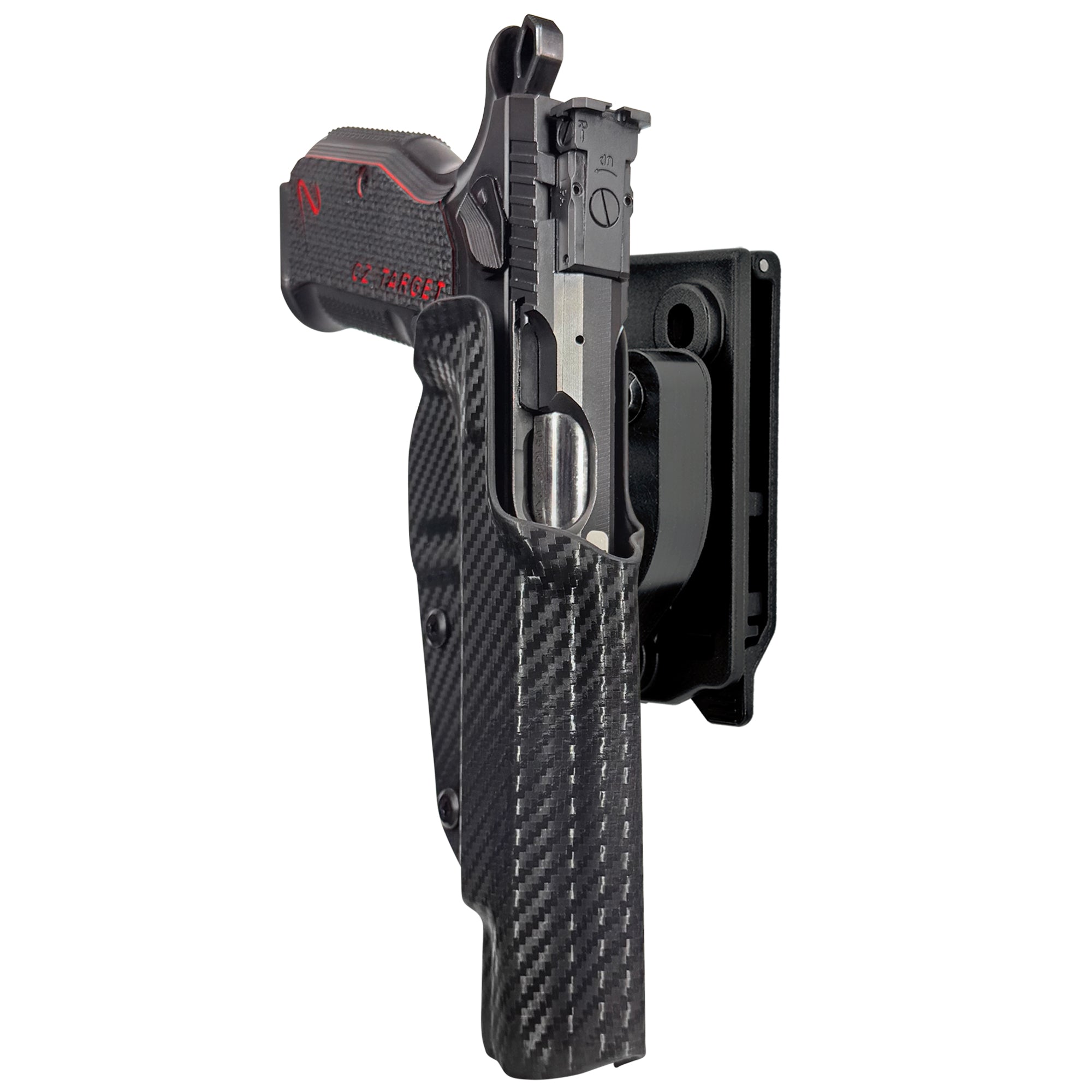 CZ Shadow 2 Target 6'' - No Weight Quick Release IDPA Holster in Carbon Fiber