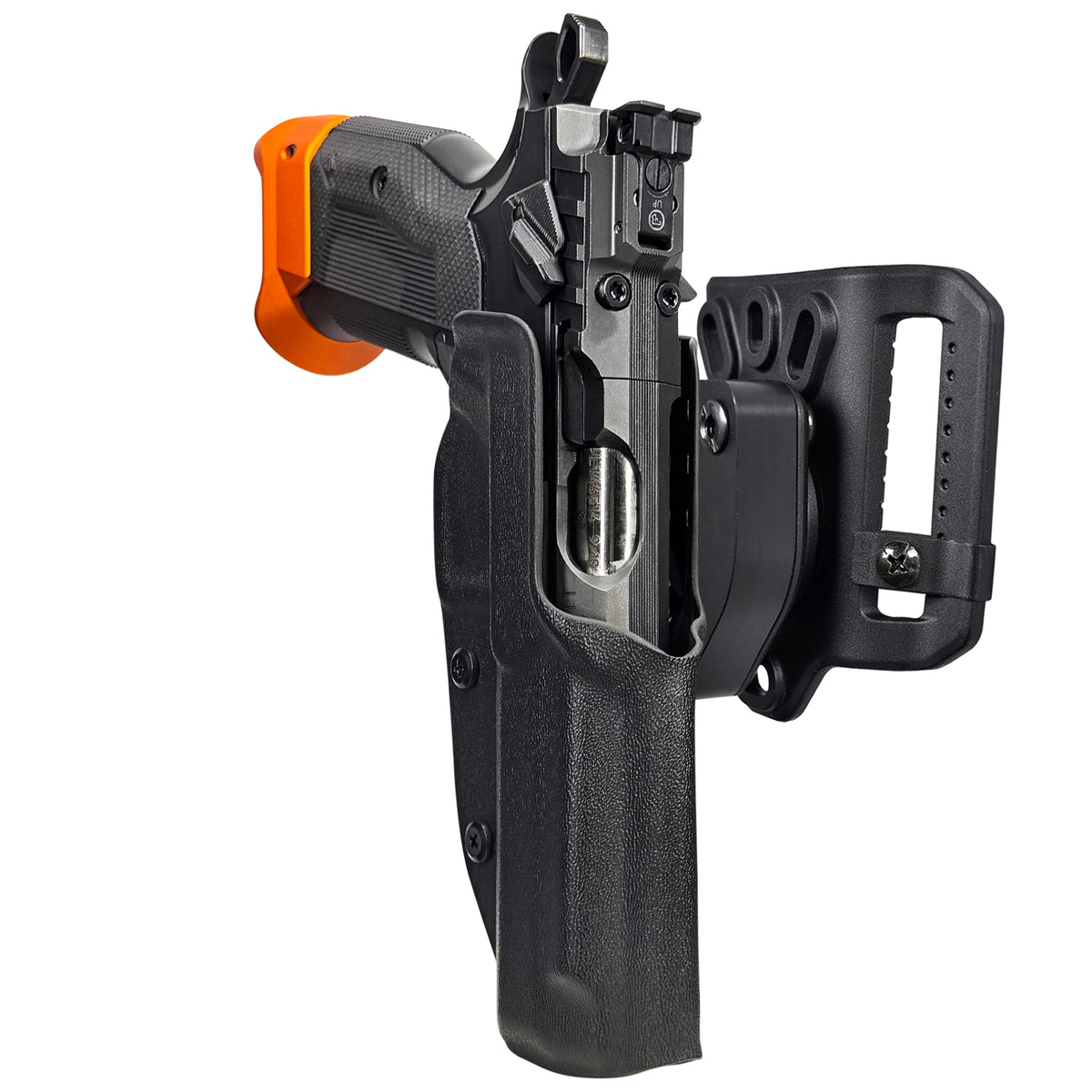 CZ Tactical Sport 3 Orange Quick Release Belt Loop Holster in Black
