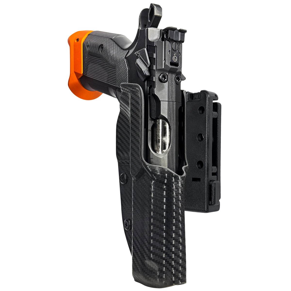 CZ Tactical Sport 3 Orange Pro IDPA Competition Holster in Carbon Fiber