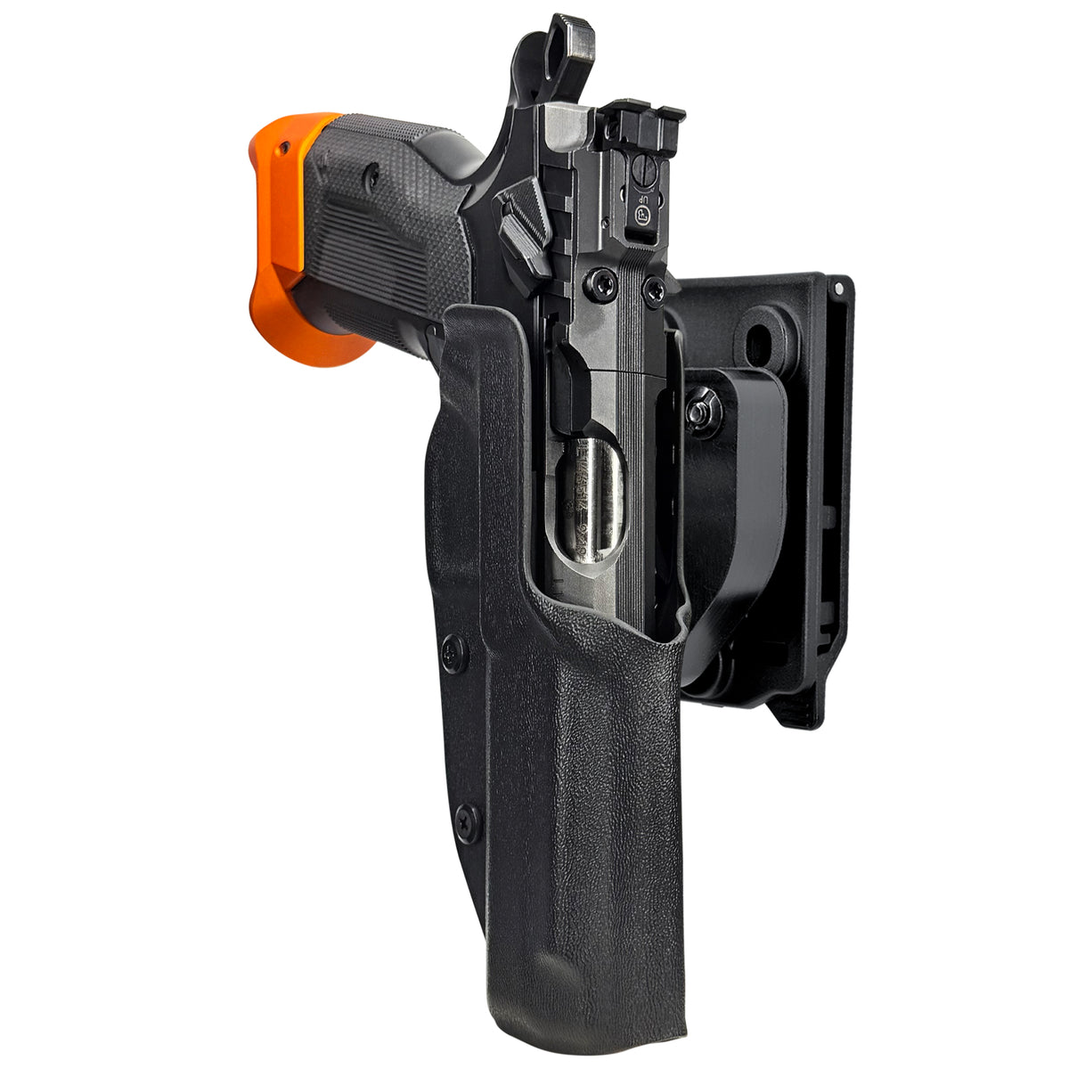 CZ Tactical Sport 3 Orange Quick Release IDPA Holster in Black