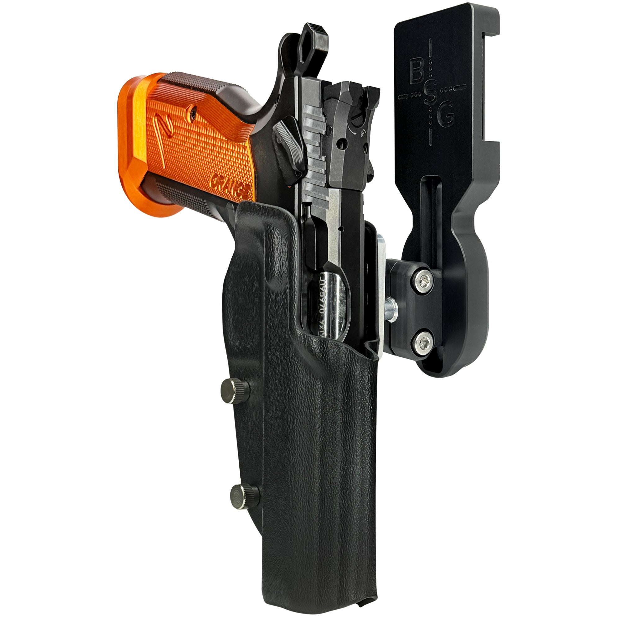 CZ TS2 Orange Pro Ball Joint Competition Holster in Black