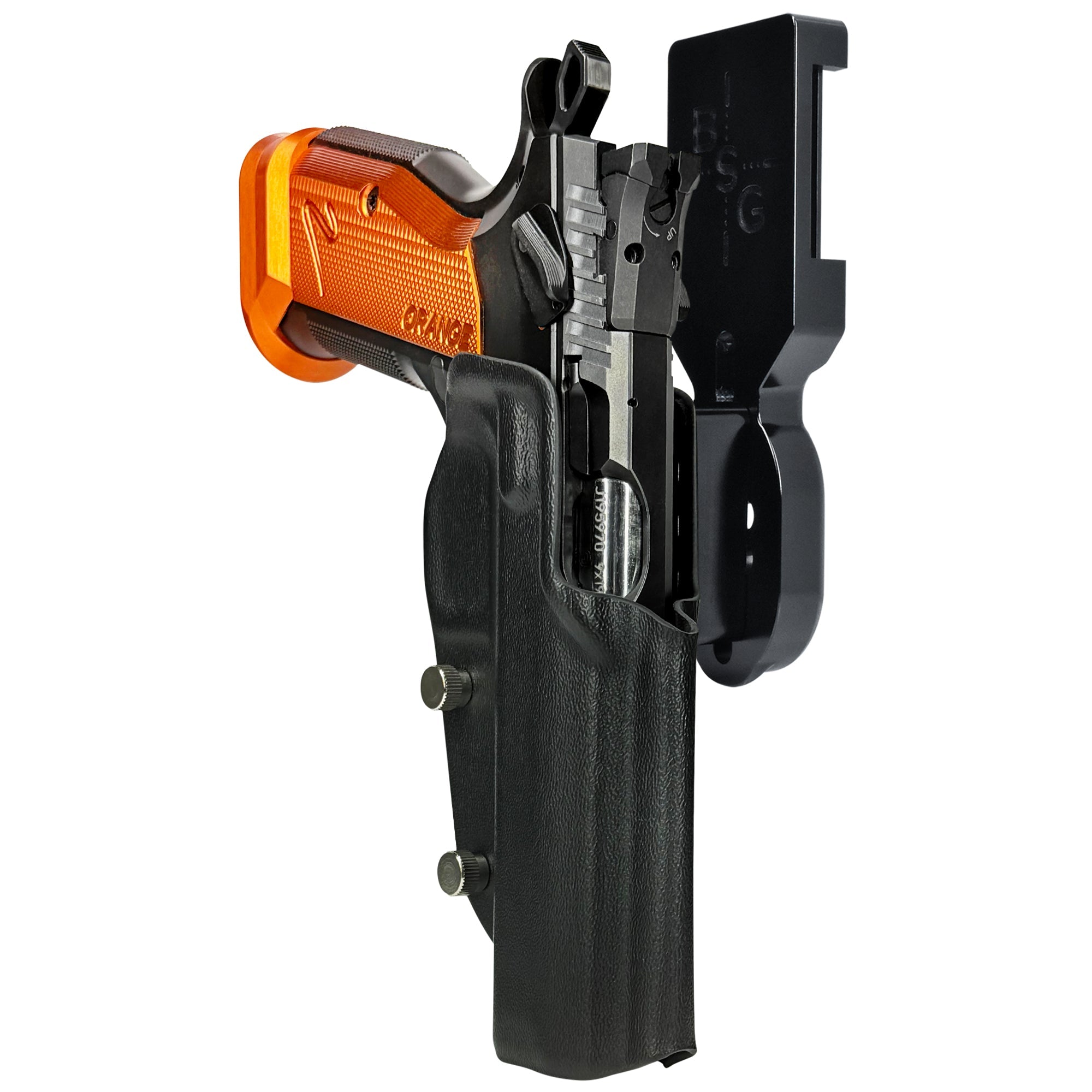 CZ TS2 Orange Pro Heavy Duty Competition Holster in Black / Black
