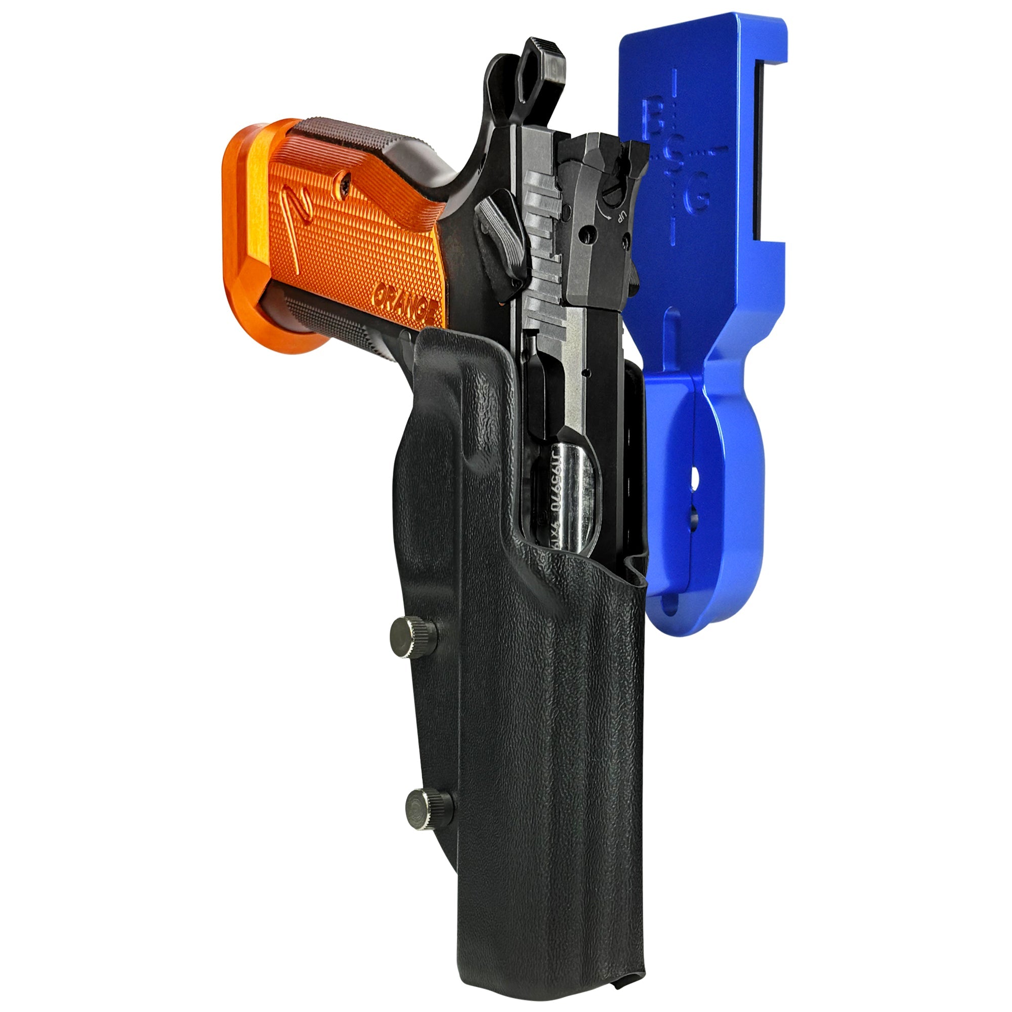 CZ TS2 Orange Pro Heavy Duty Competition Holster in Blue / Black
