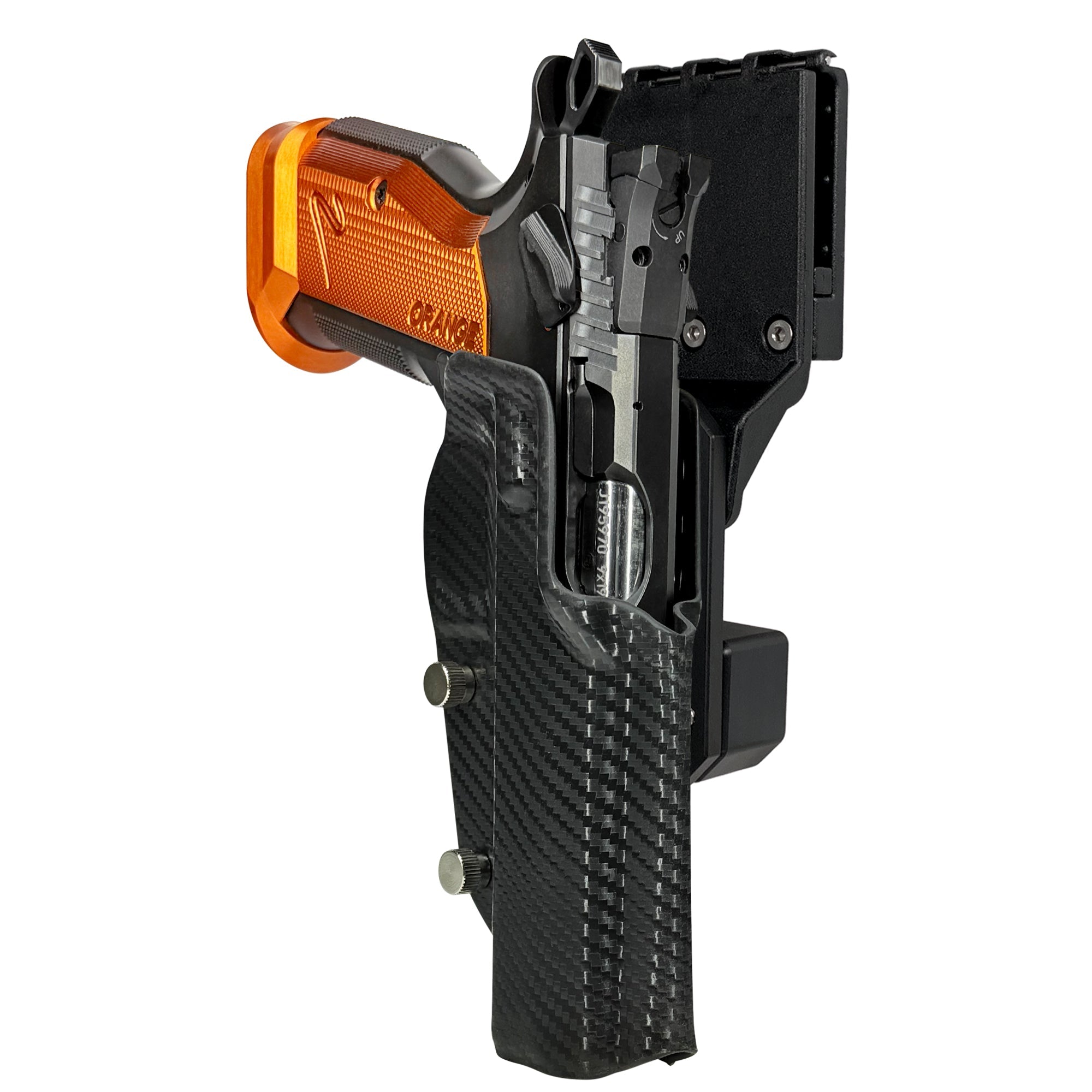 CZ TS2 Orange Pro Competition Holster in Carbon Fiber