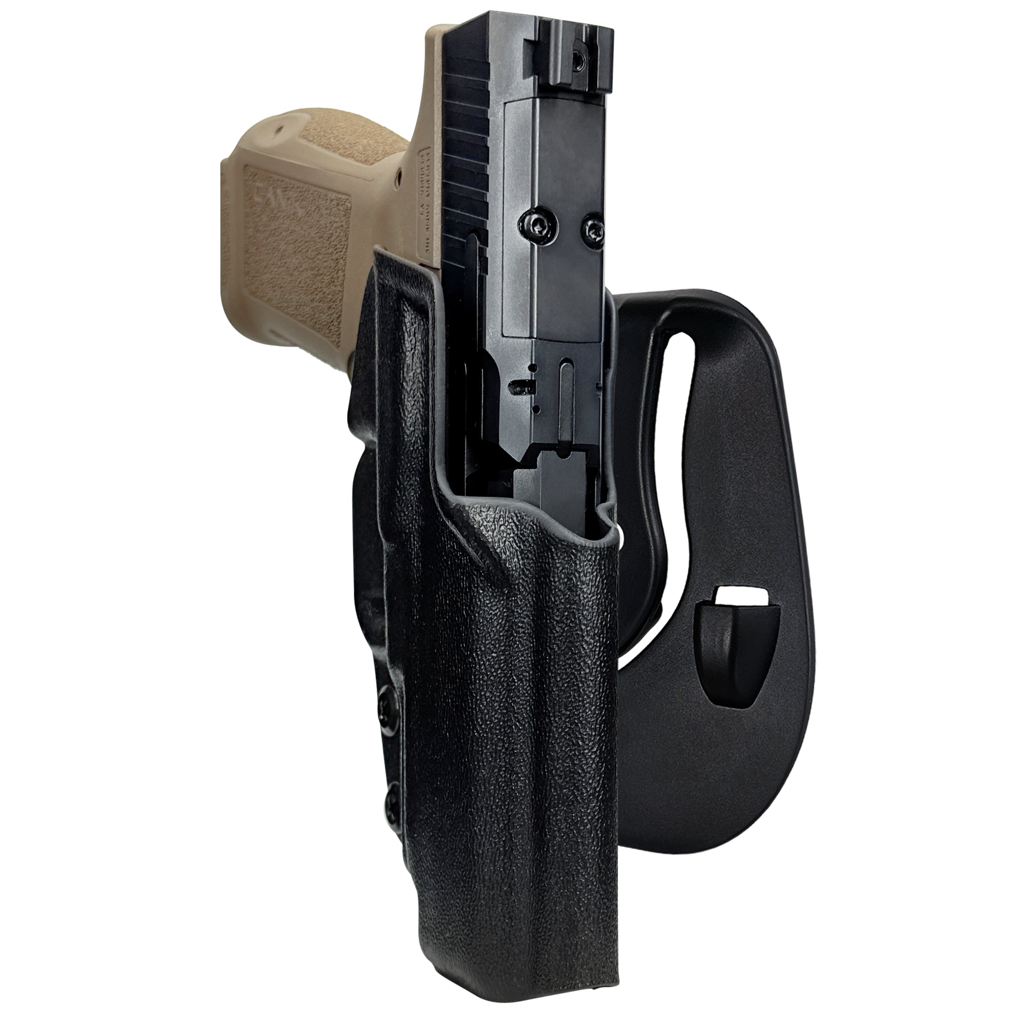 Canik METE MC9LS OWB Paddle Holster in Black