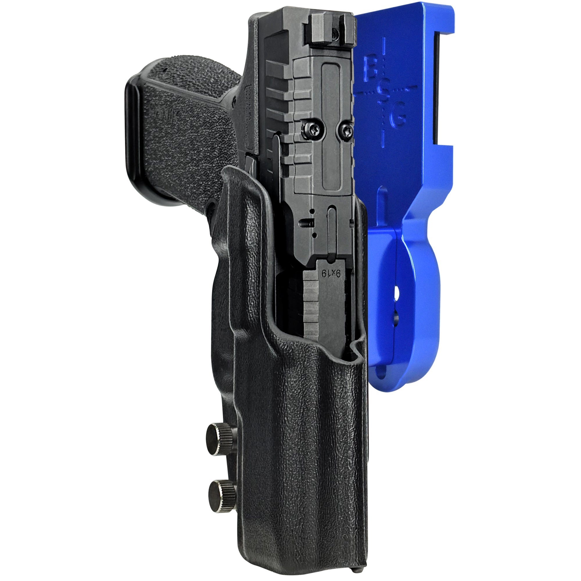 Canik METE MC9 PRIME Pro Heavy Duty Competition Holster in Blue / Black