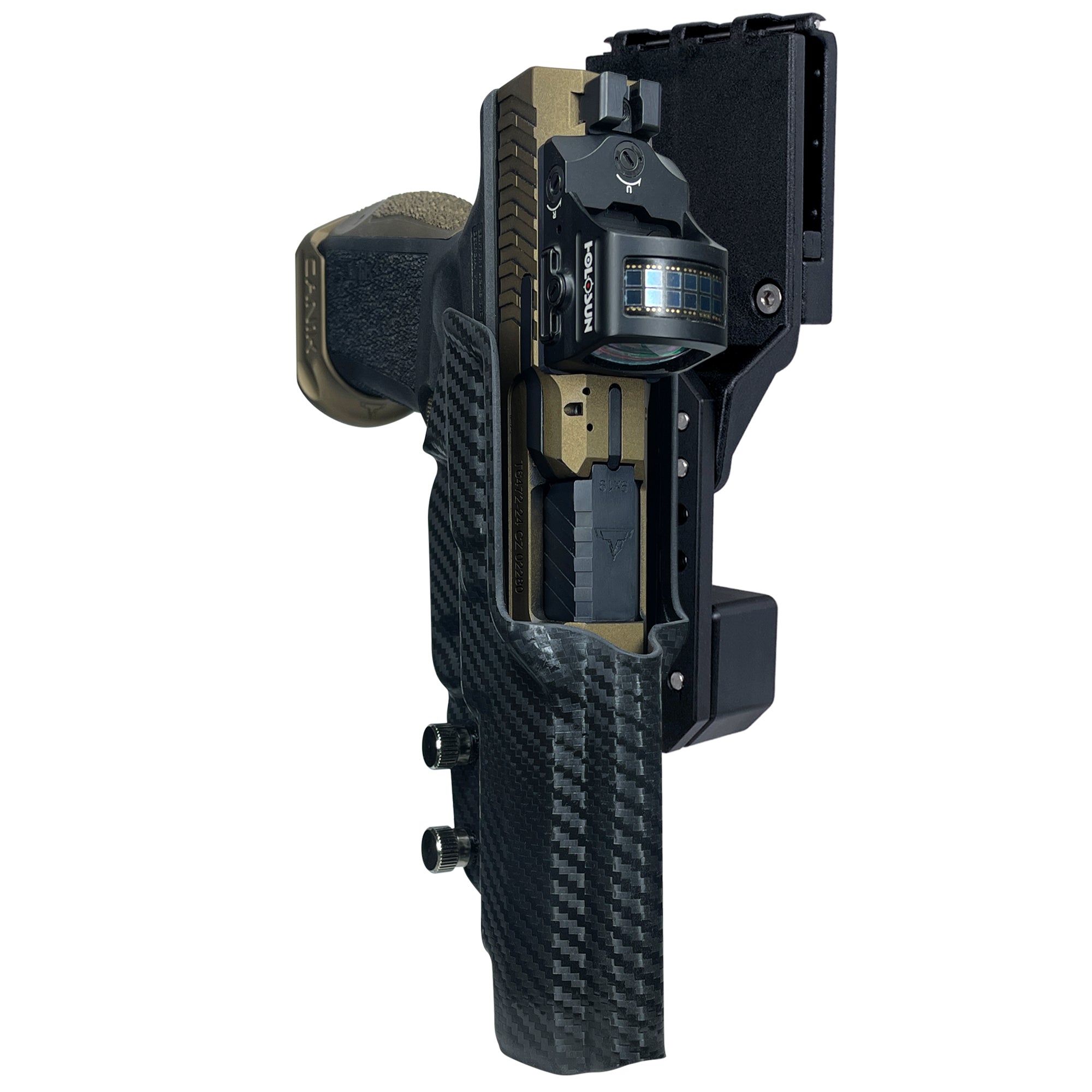 Canik TTI Combat Pro Competition Holster in Carbon Fiber