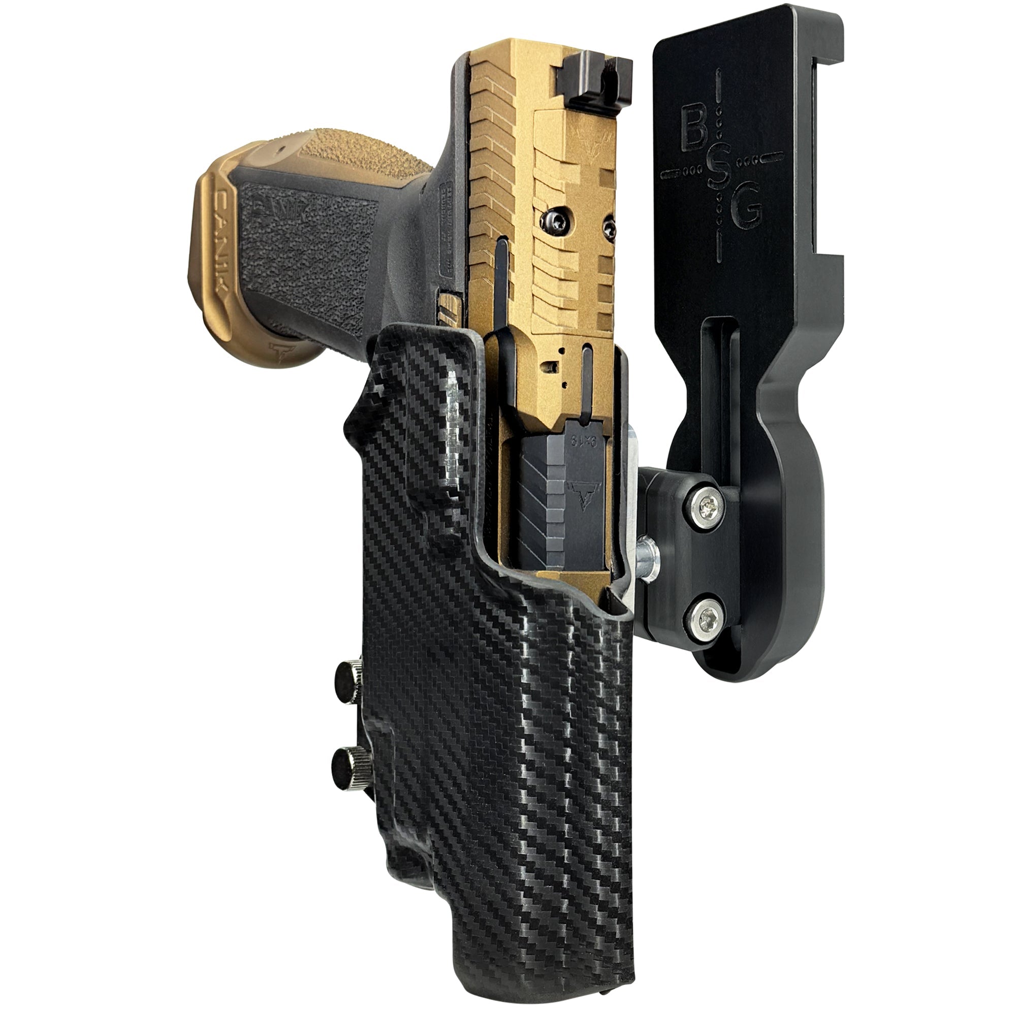 TTI Combat TLR-7X Pro Ball Joint Competition Holster in Carbon Fiber