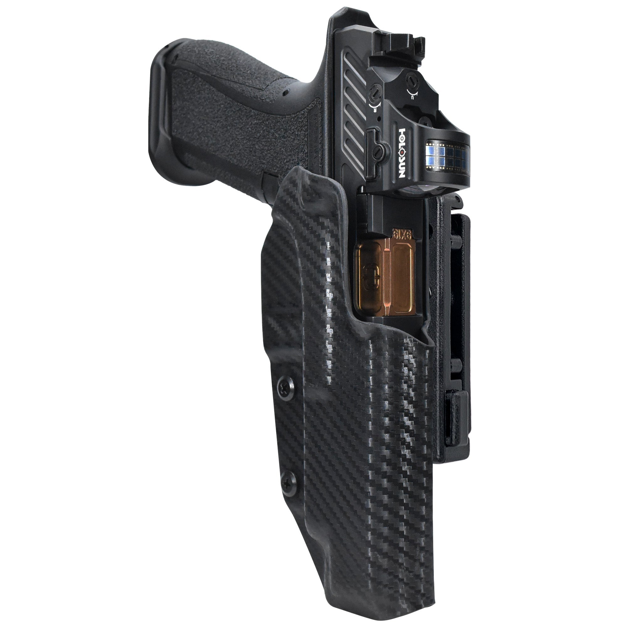 Shadow Systems DR920L Elite Pro IDPA Competition Holster in Carbon Fiber