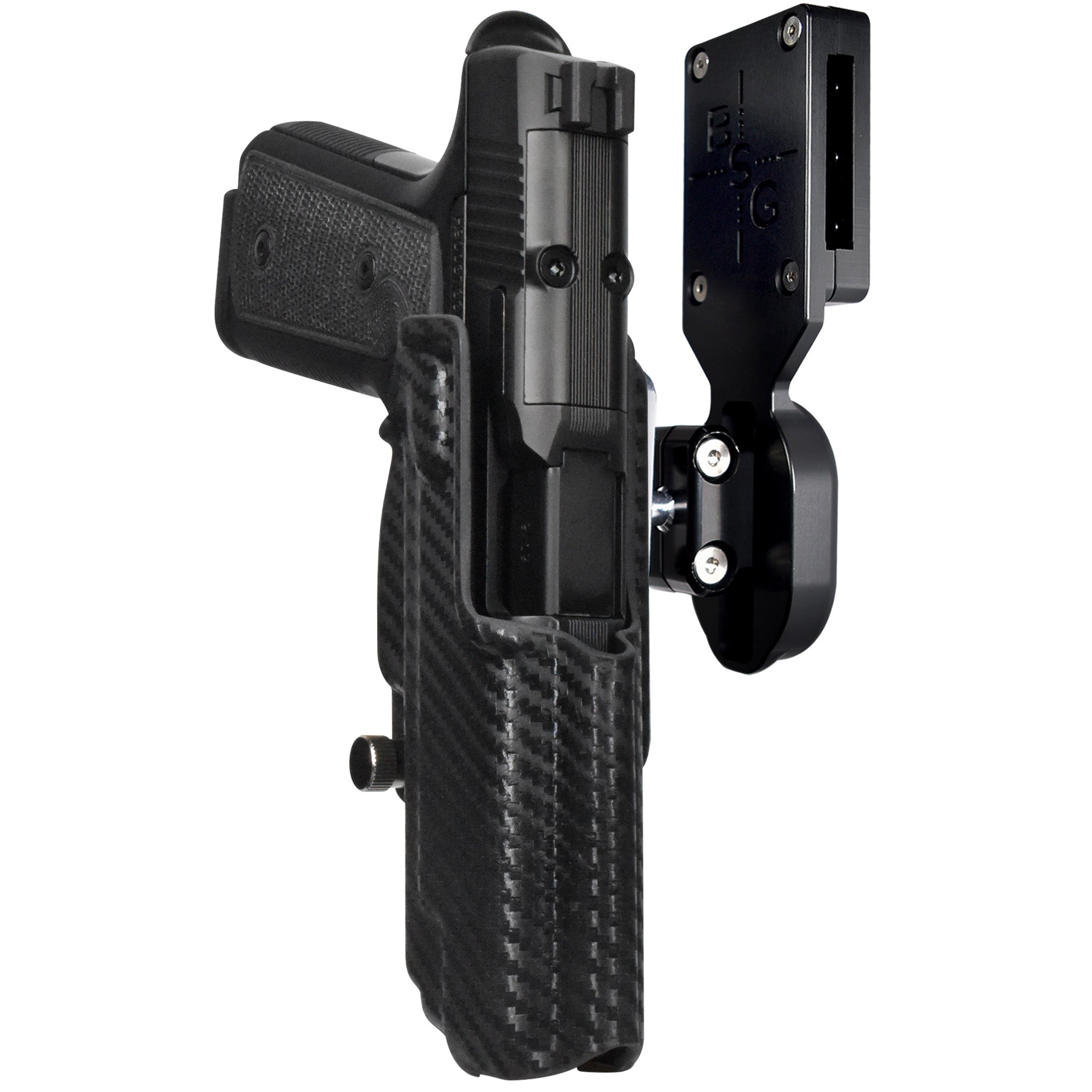 Daniel Defense H9 Pro Ball Joint Competition Holster in Carbon Fiber