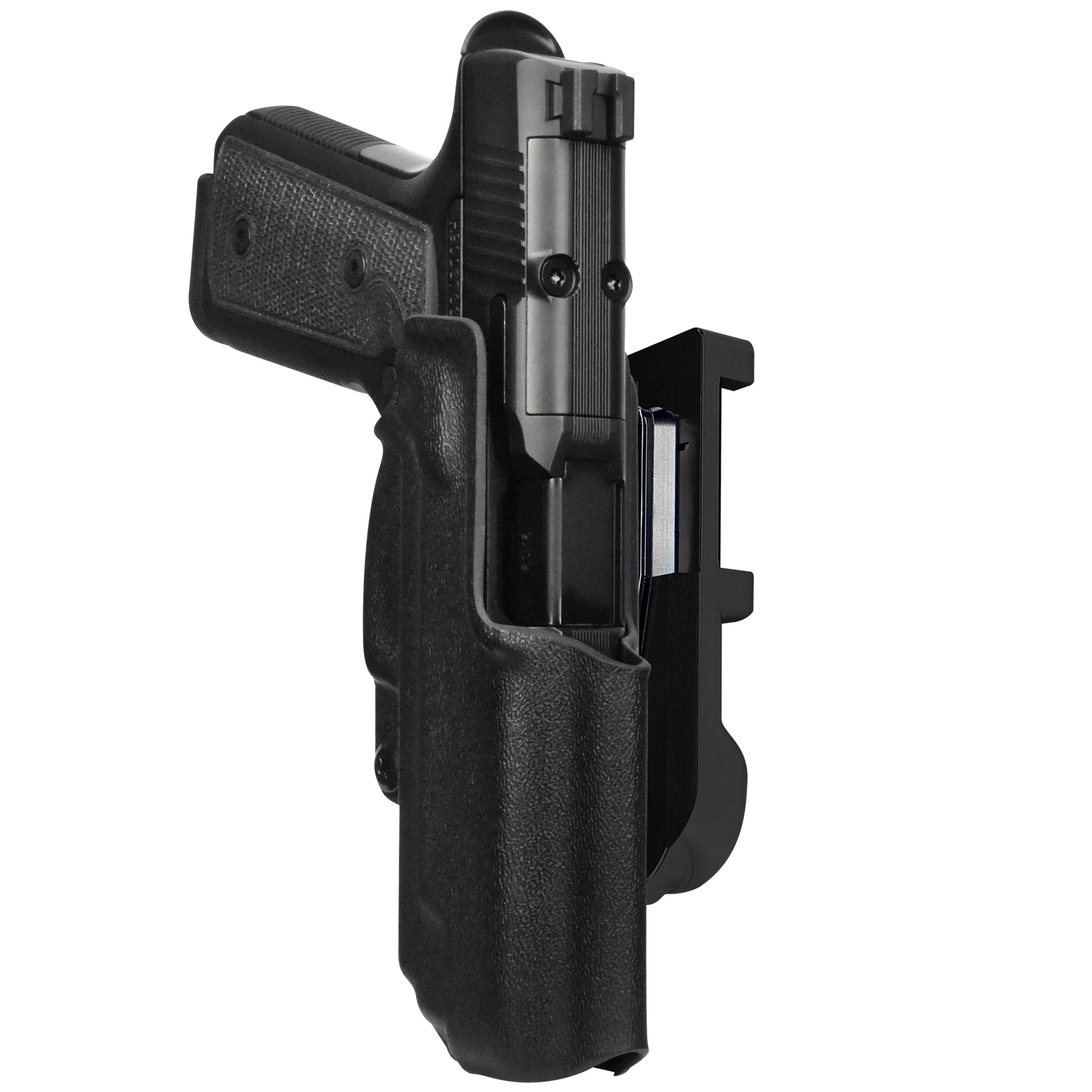 Daniel Defense H9 IDPA Quick Mount Holster with Black Belt Attachment, Black Holster Shell