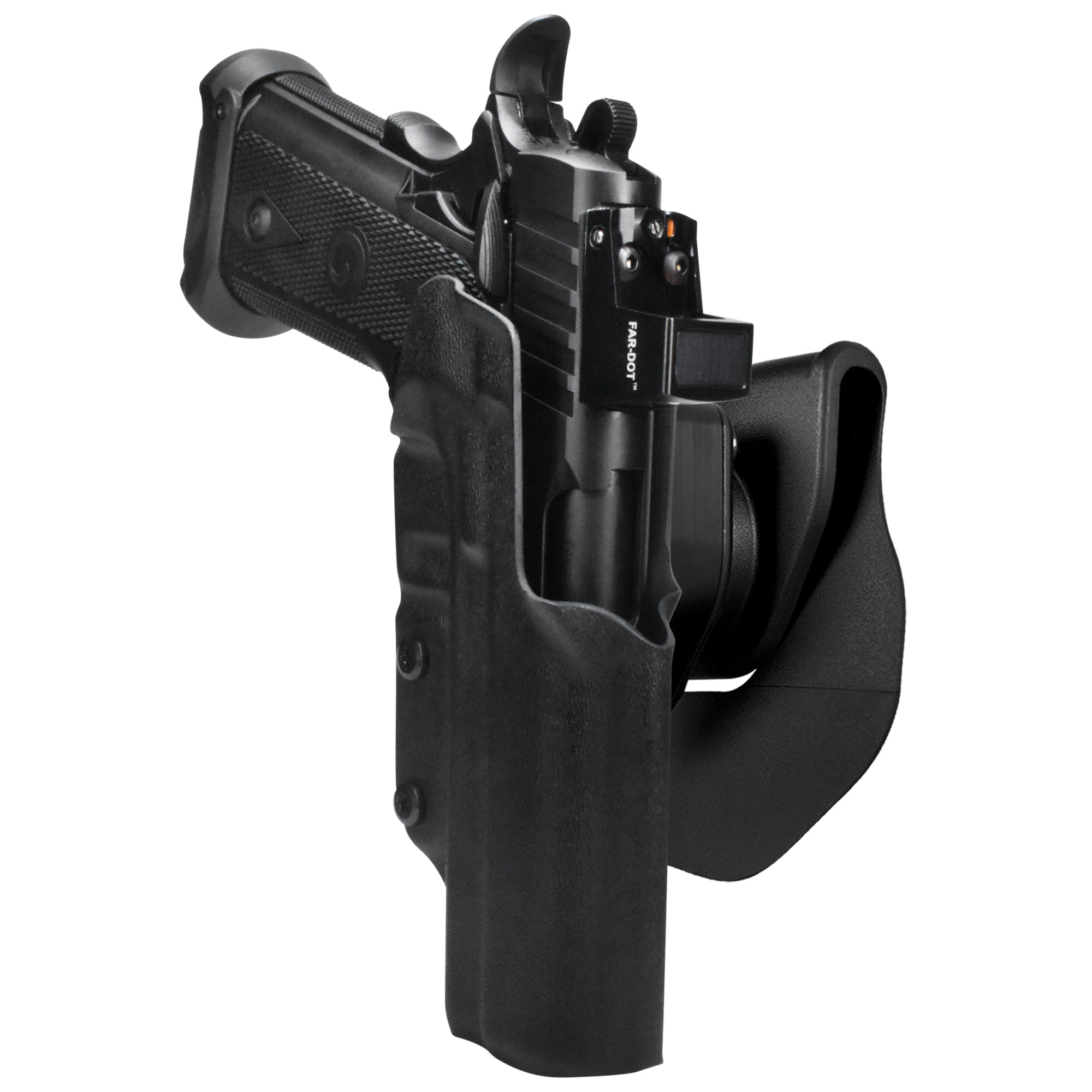 Girsan Witness 2311 OWB Quick Release Paddle Holster in Black