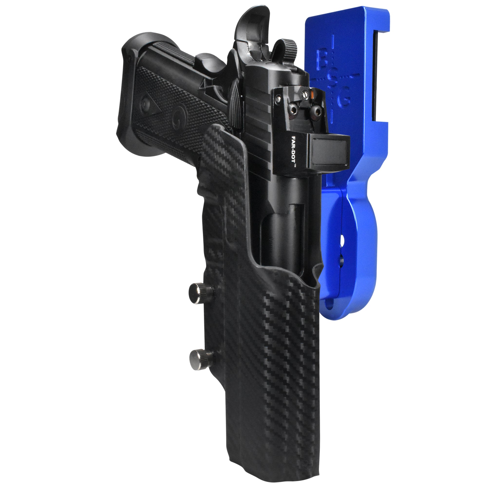 Girsan Witness 2311 Pro Heavy Duty Competition Holster in Blue / Carbon Fiber