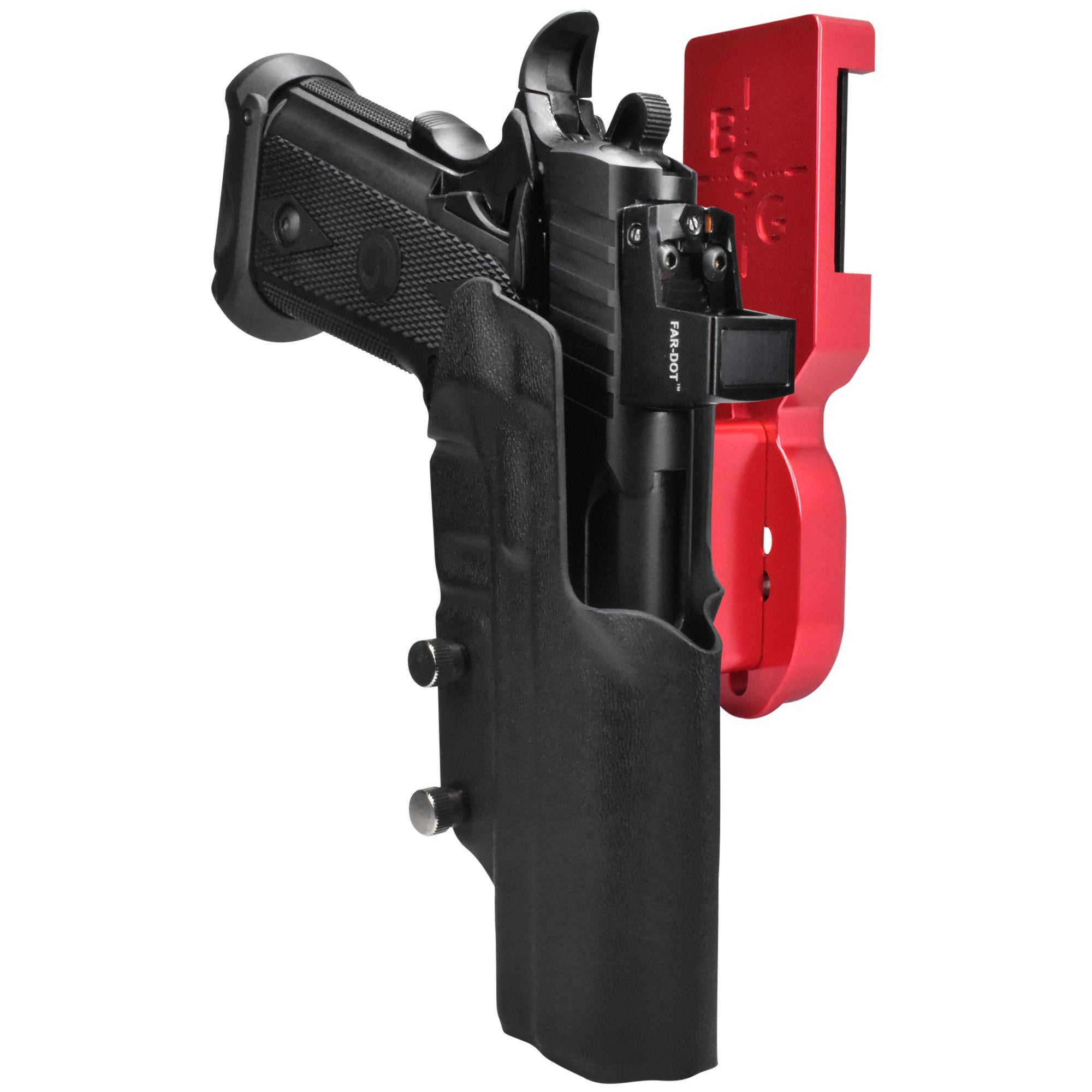 Girsan Witness 2311 Pro Heavy Duty Competition Holster in Red / Black