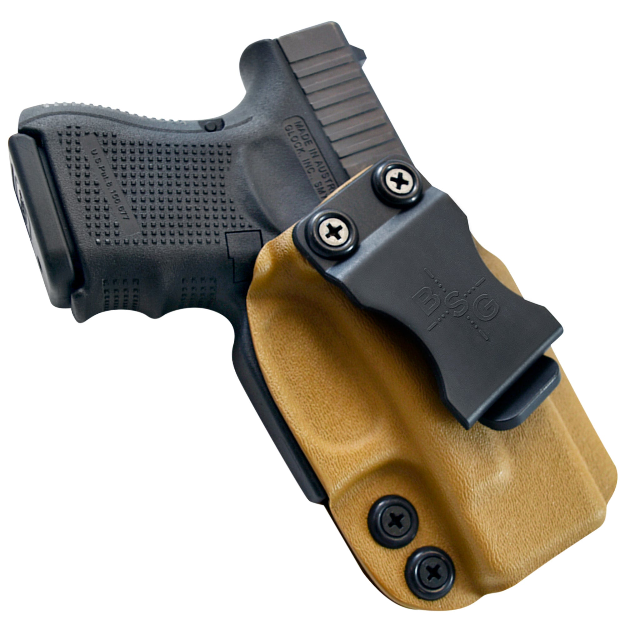 Glock 26, 27, 33 (Gen 5) IWB Sweat Guard Holster