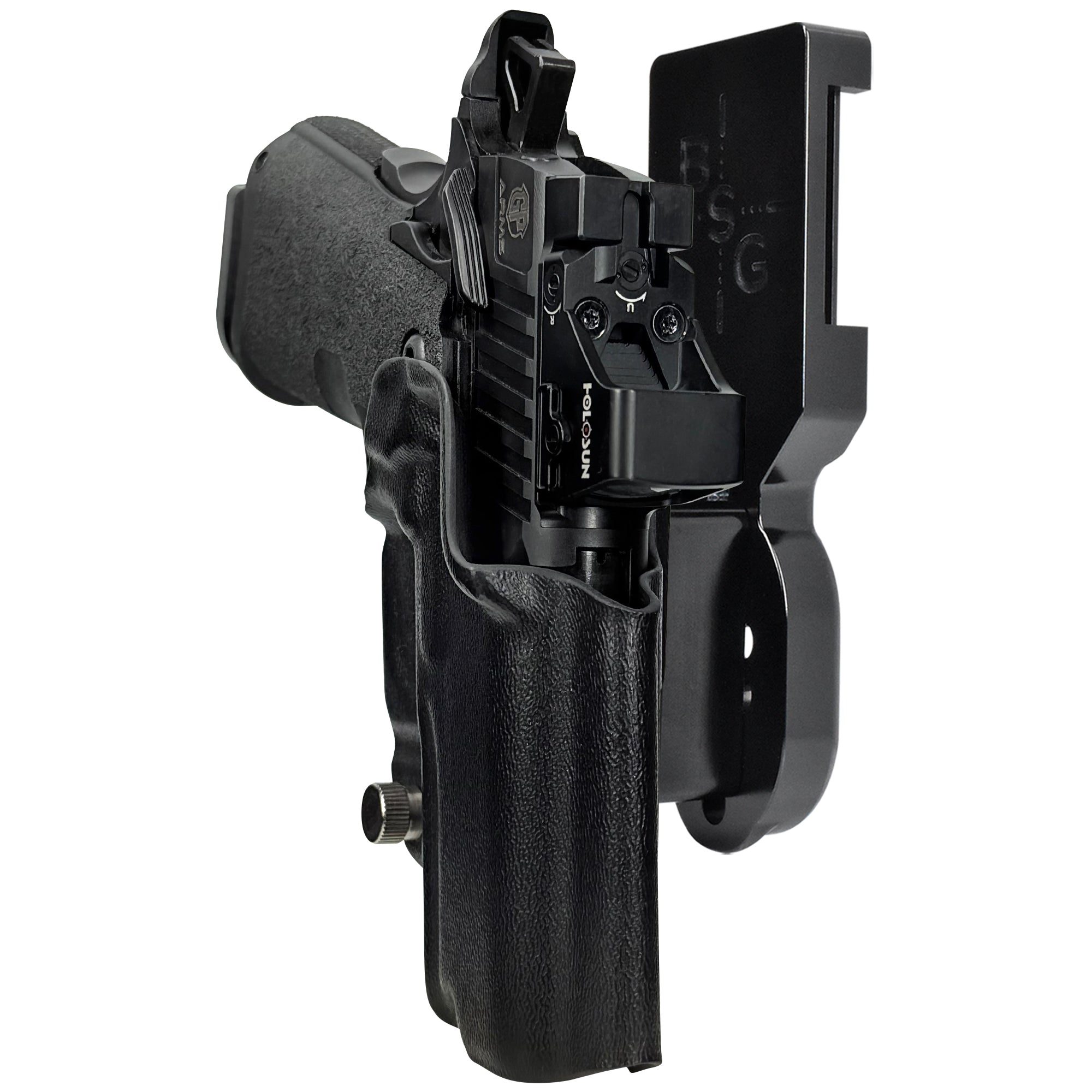 GP Arms Forza 3.1 Pro Heavy Duty Competition Holster in Black / Black