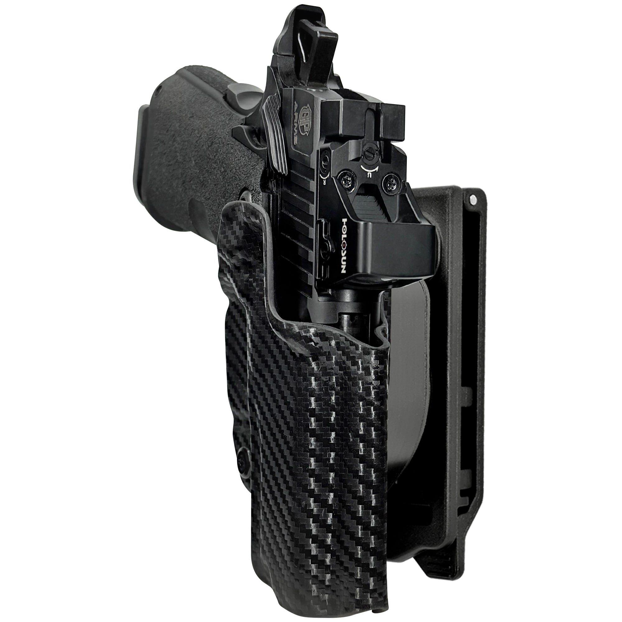 GP Arms Forza 3.1 Quick Release IDPA Holster in Carbon Fiber