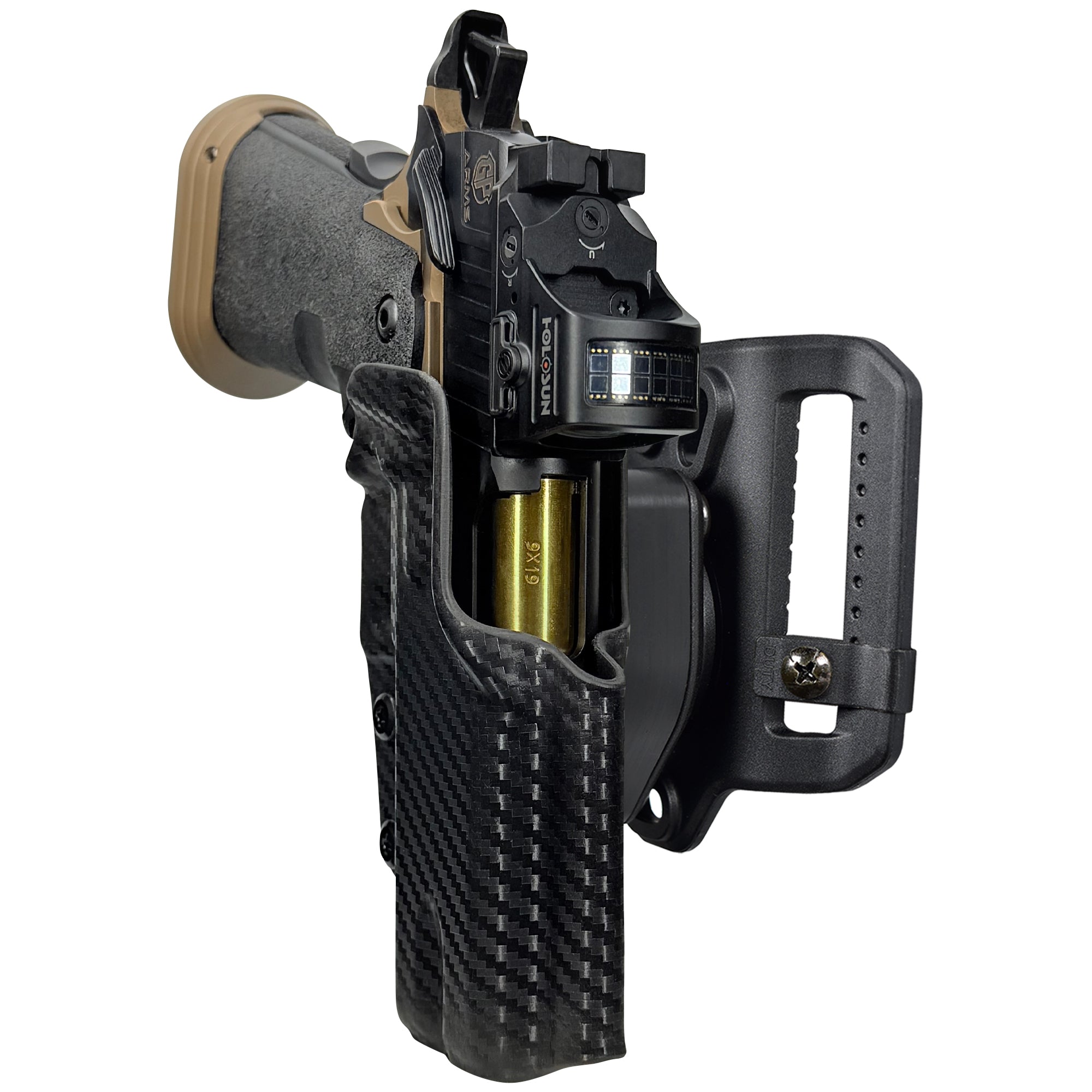 GP Arms Patriot Quick Release Belt Loop Holster in Carbon Fiber