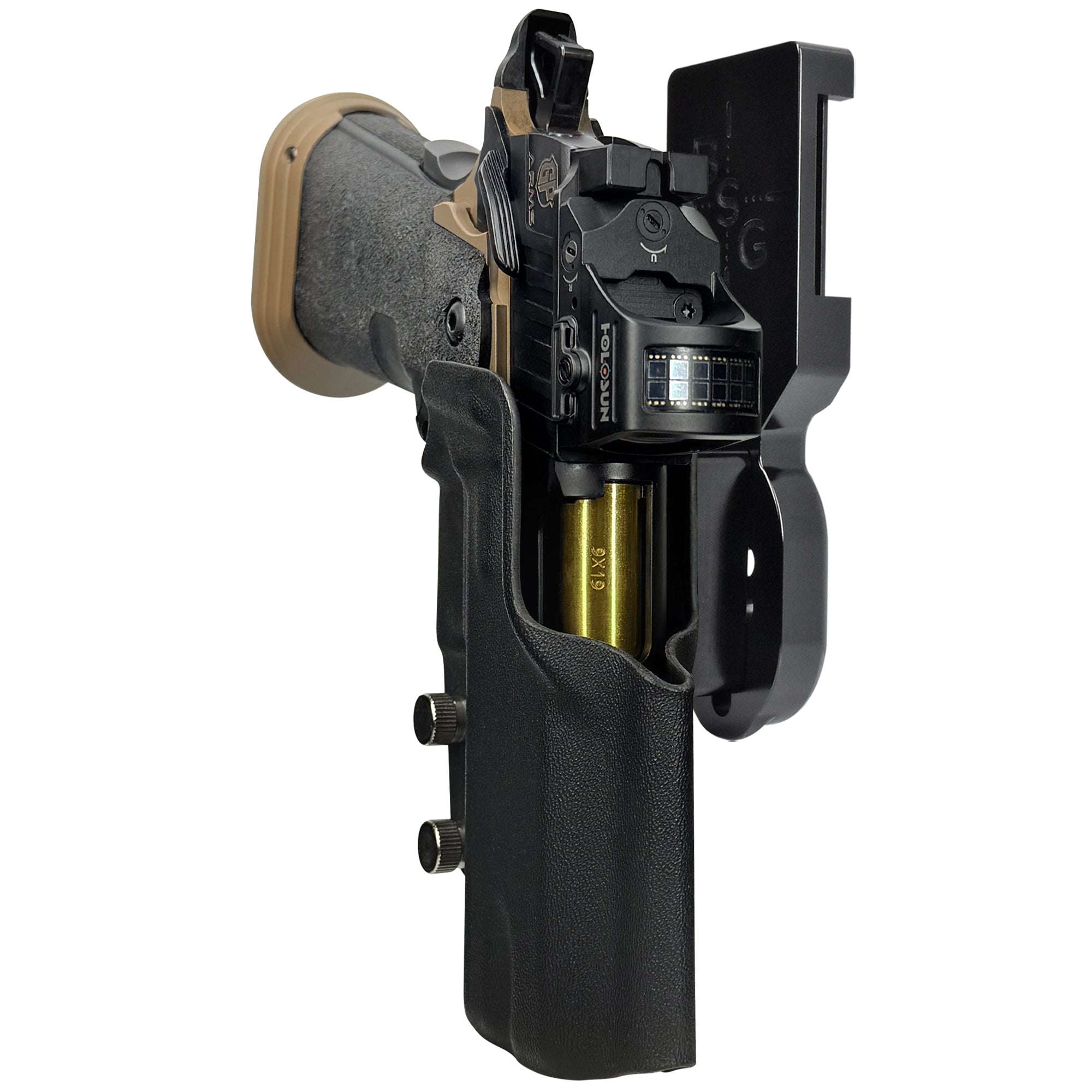 GP Arms Patriot Pro Heavy Duty Competition Holster in Black / Black