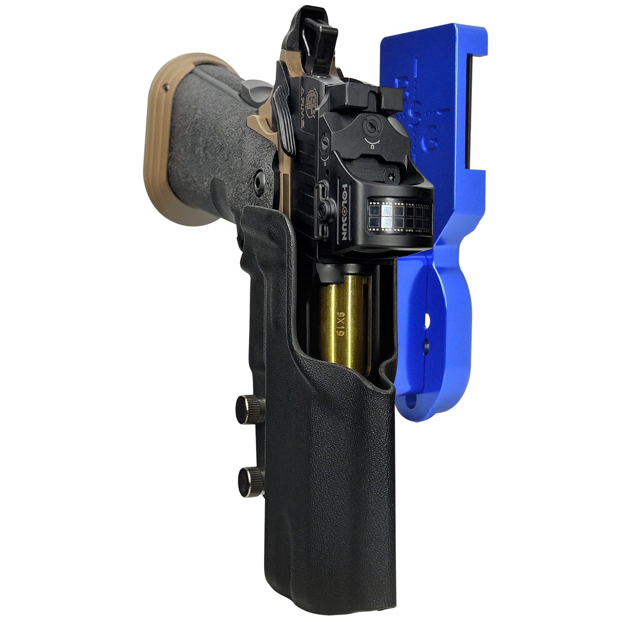 GP Arms Patriot Pro Heavy Duty Competition Holster in Blue / Black