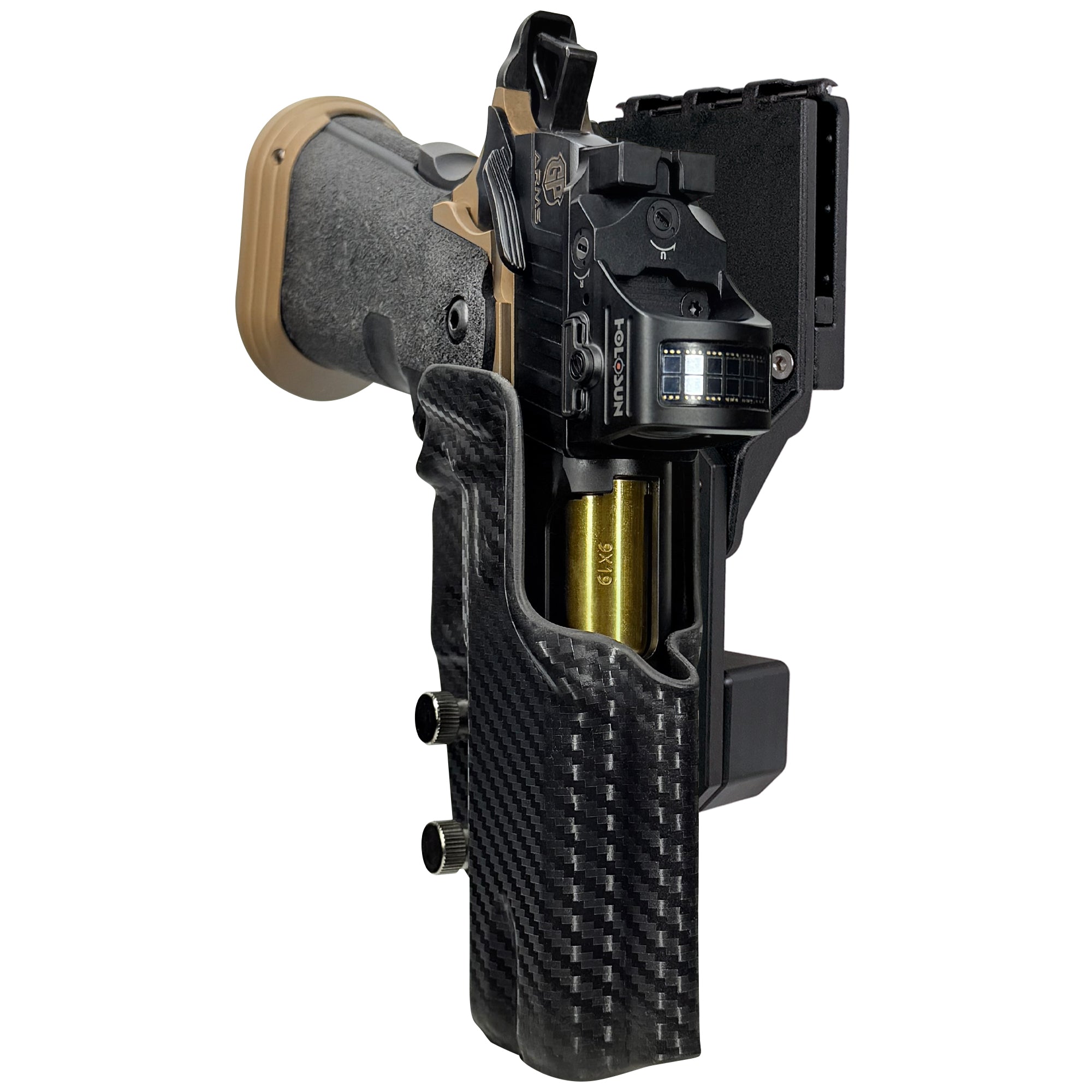 GP Arms Patriot Pro Competition Holster in Carbon Fiber