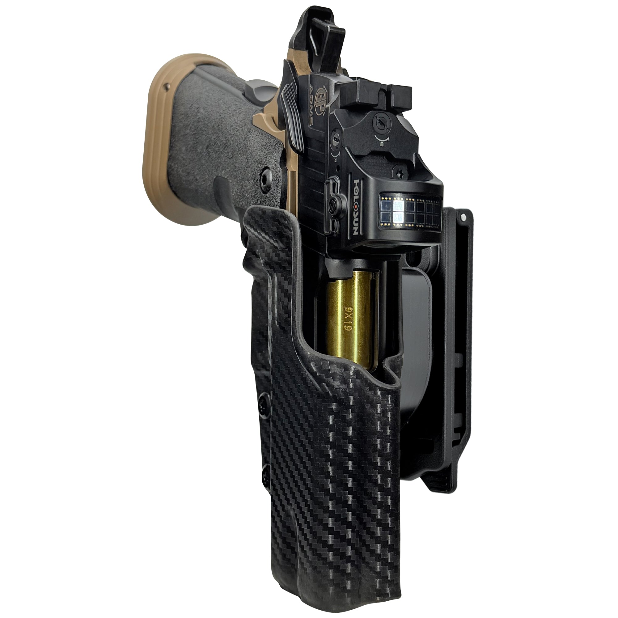 GP Arms Patriot Quick Release IDPA Holster in Carbon Fiber