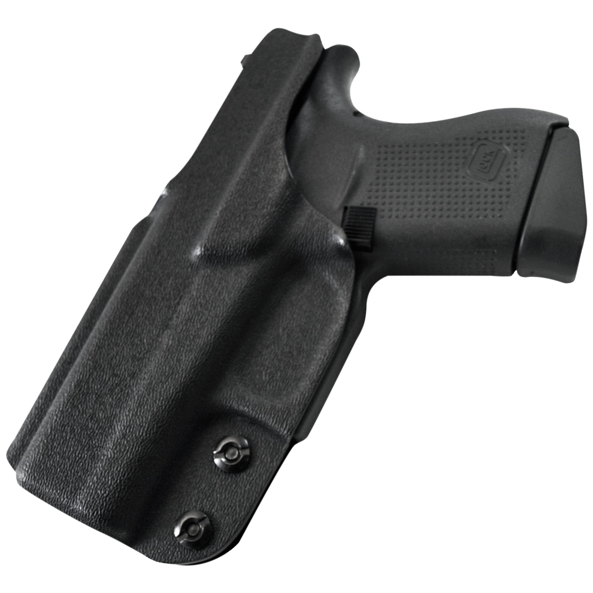 Glock 43, 43X Inside the Waistband Holster in Black - Rear