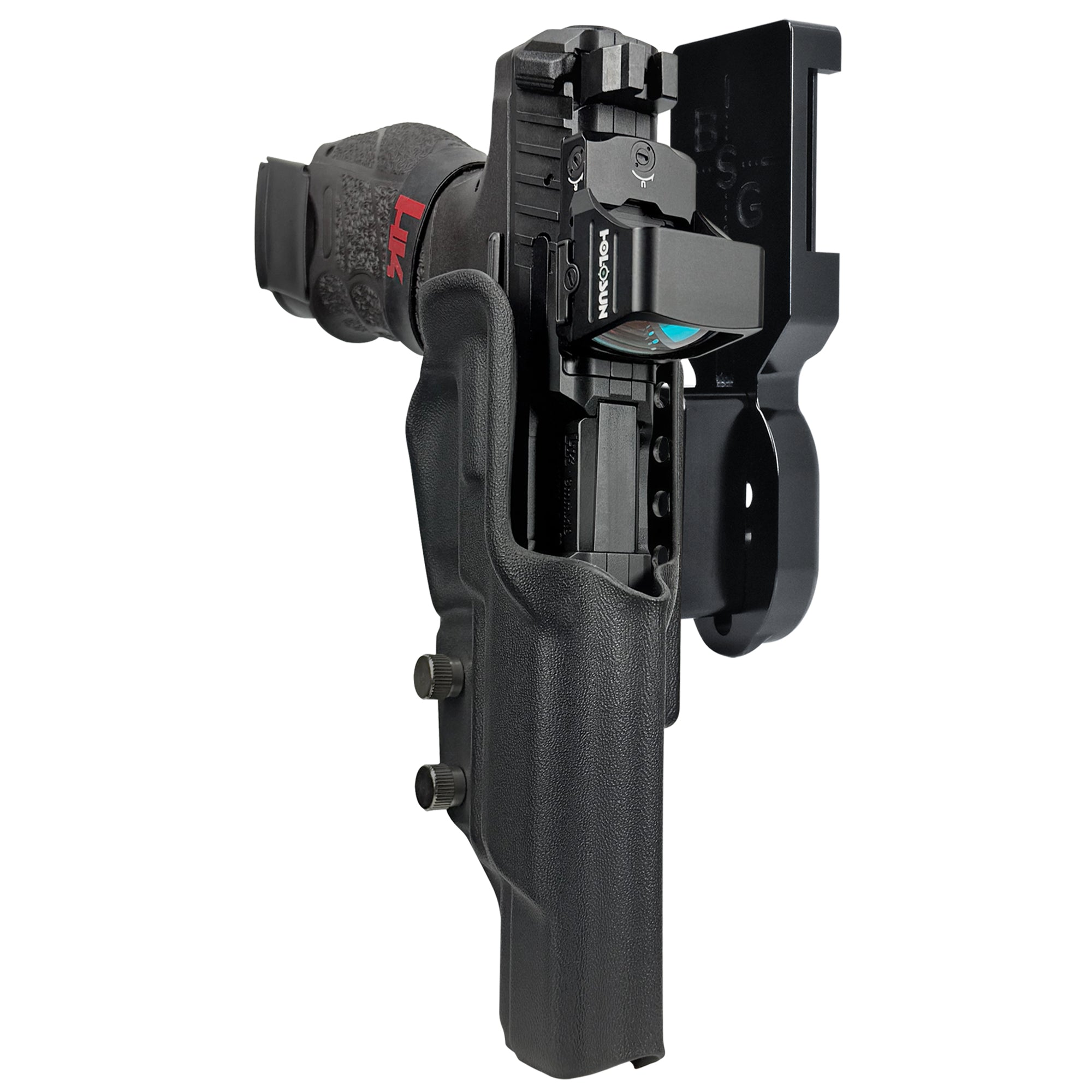 H&K VP9 Match Pro Heavy Duty Competition Holster in Black / Black