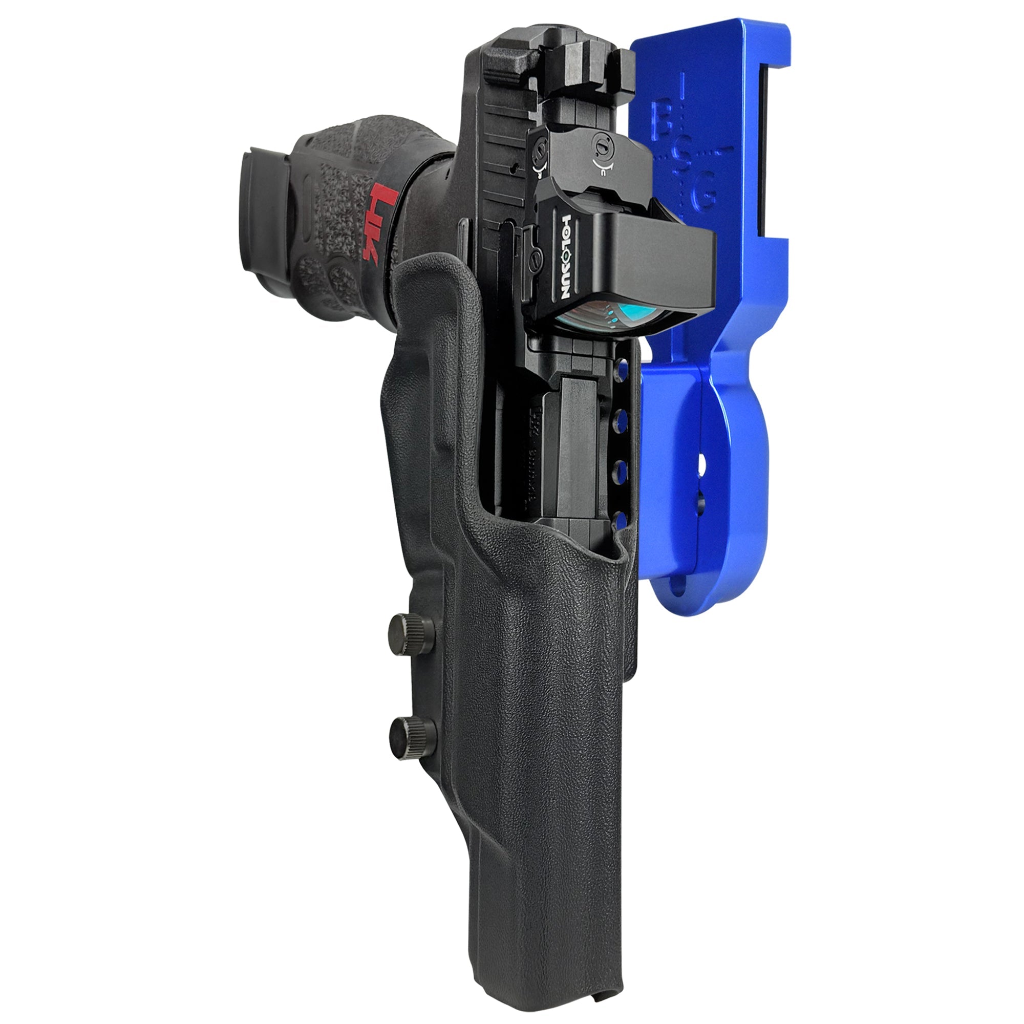 H&K VP9 Match Pro Heavy Duty Competition Holster in Blue / Black