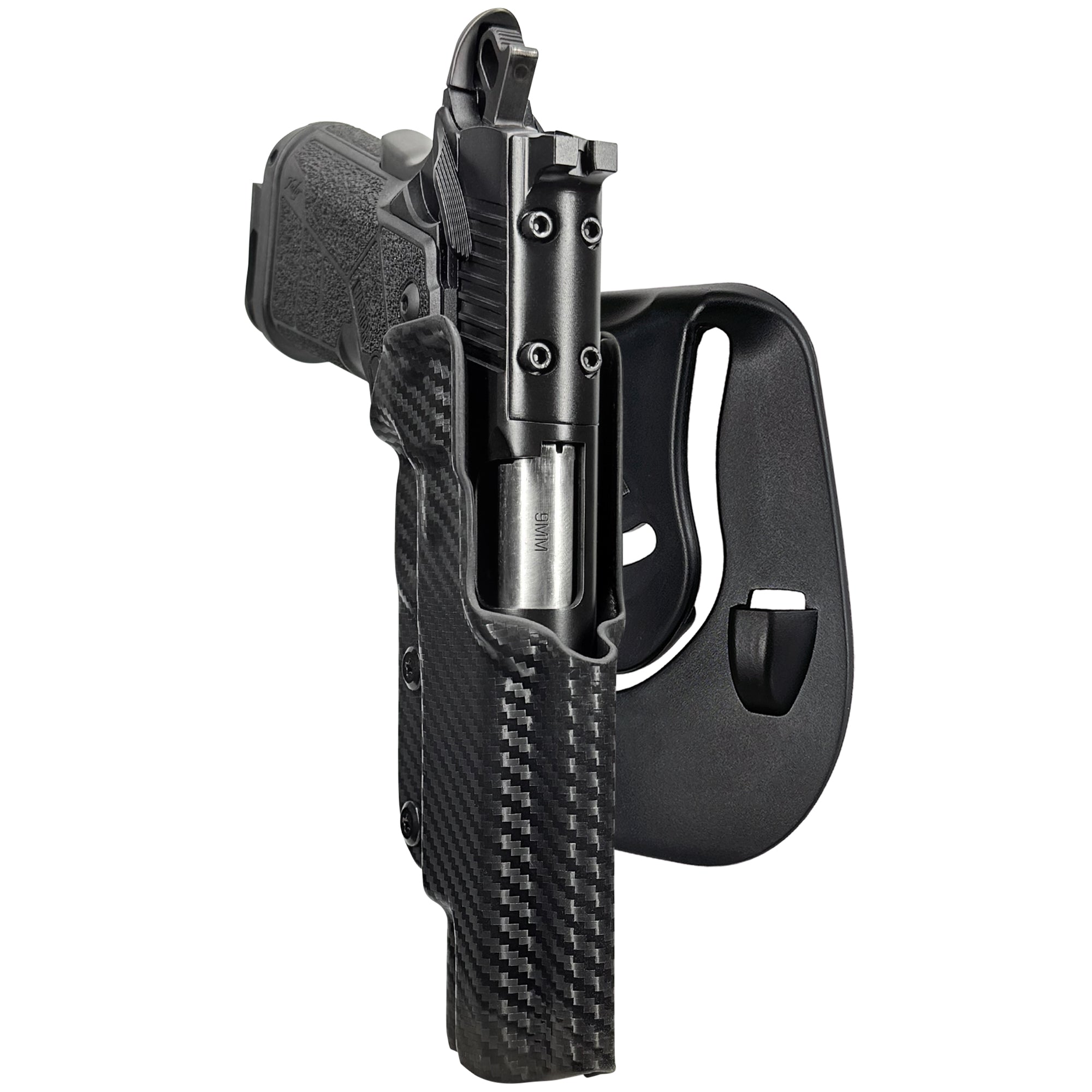 Kimber Warrior OWB Paddle Holster in Carbon Fiber