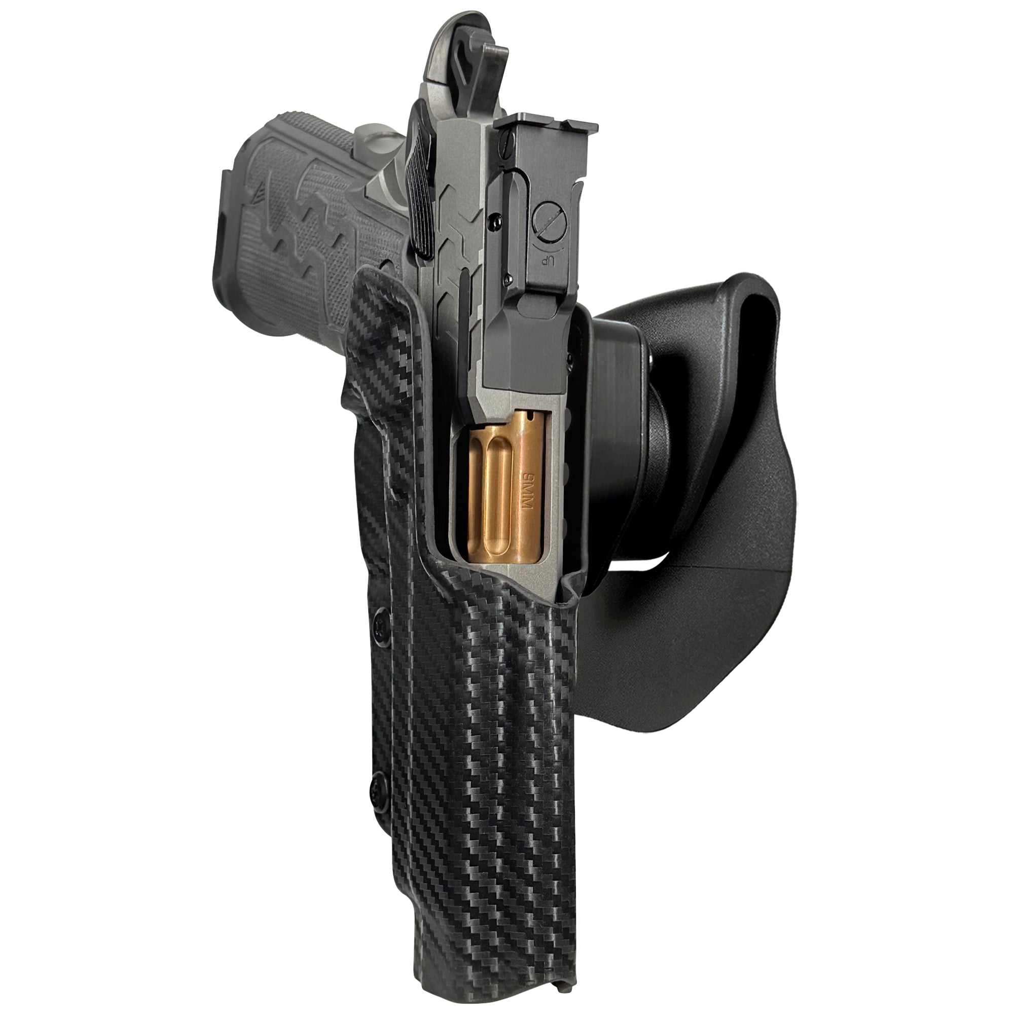 Kimber 2K11 OWB Quick Release Paddle Holster in Carbon Fiber