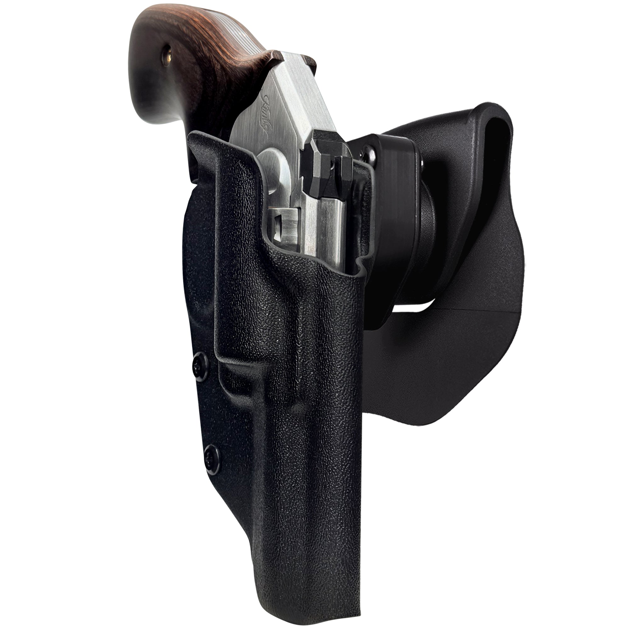 Kimber K6s 3in OWB Quick Release Paddle Holster in Black