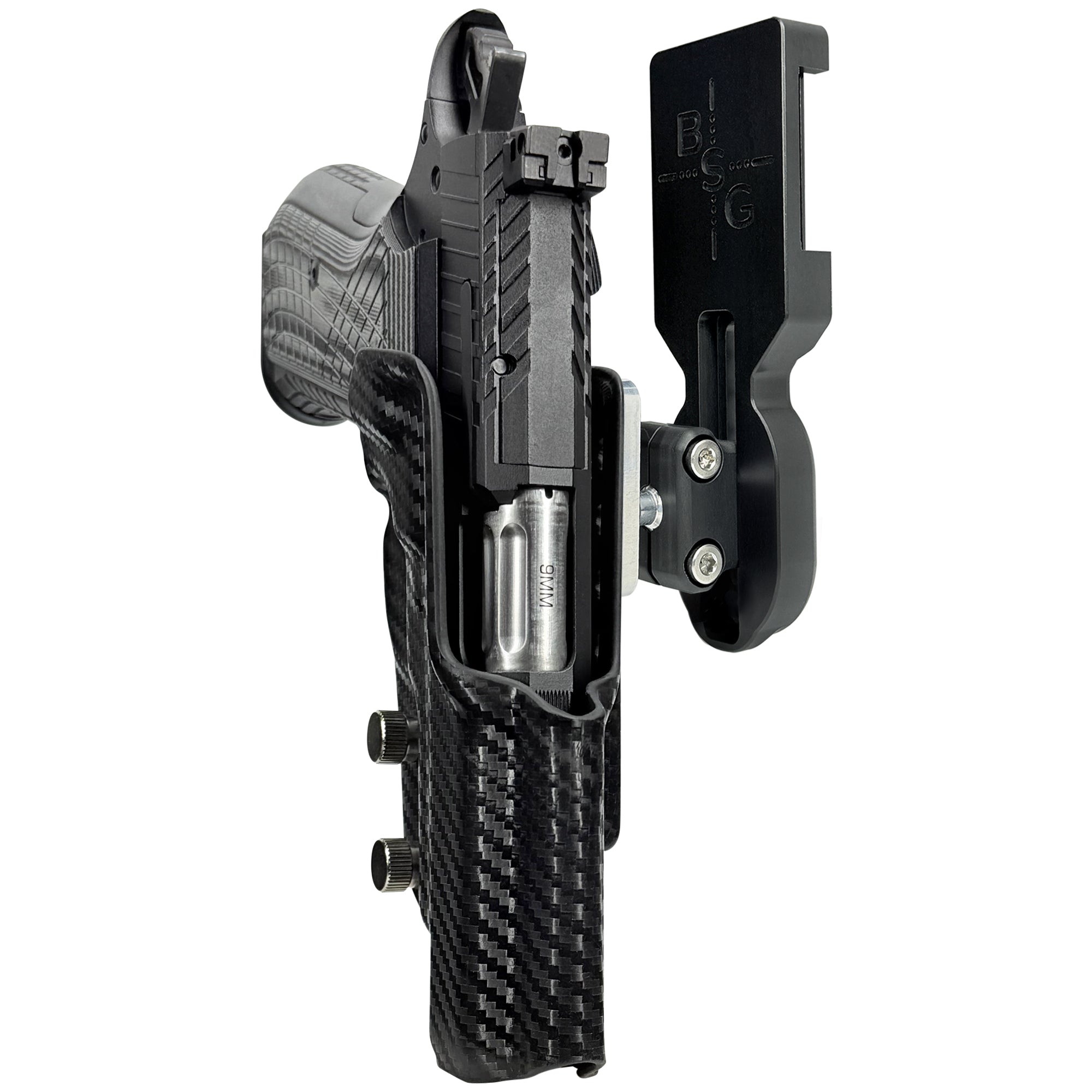Kimber KDS9c Pro Ball Joint Competition Holster in Carbon Fiber