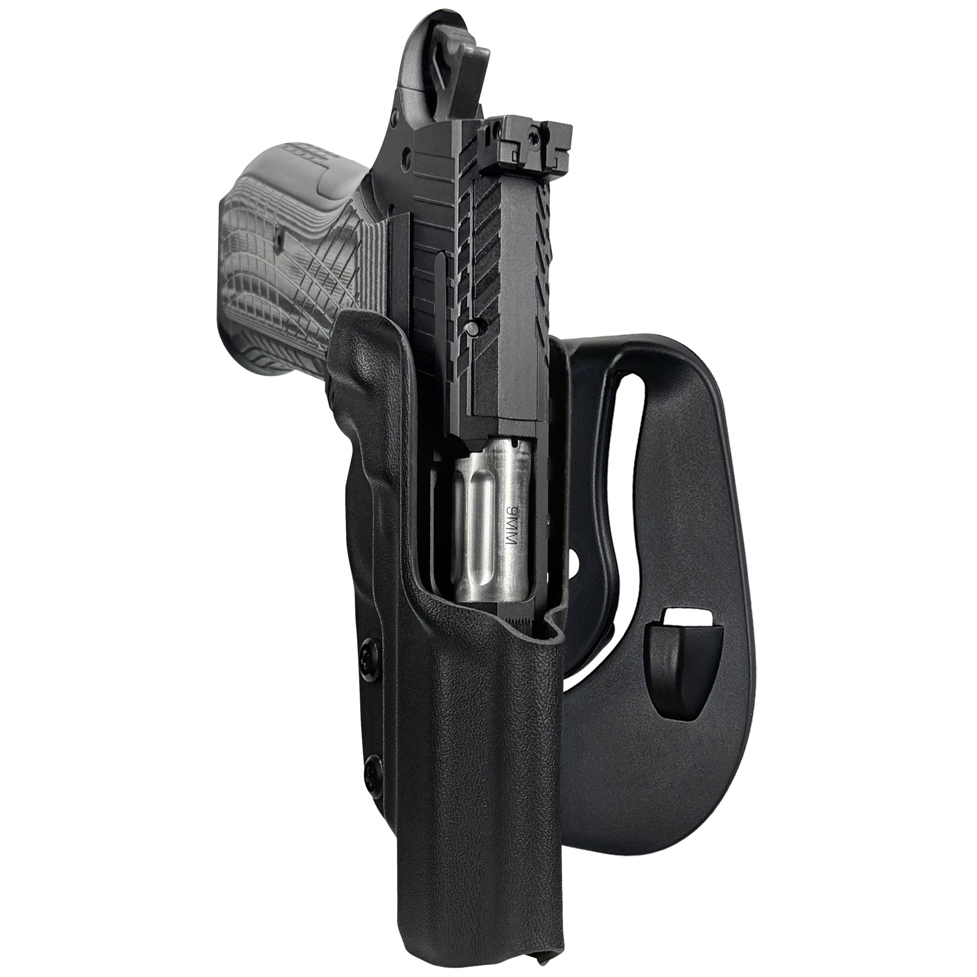 Kimber KDS9c OWB Paddle Holster in Black