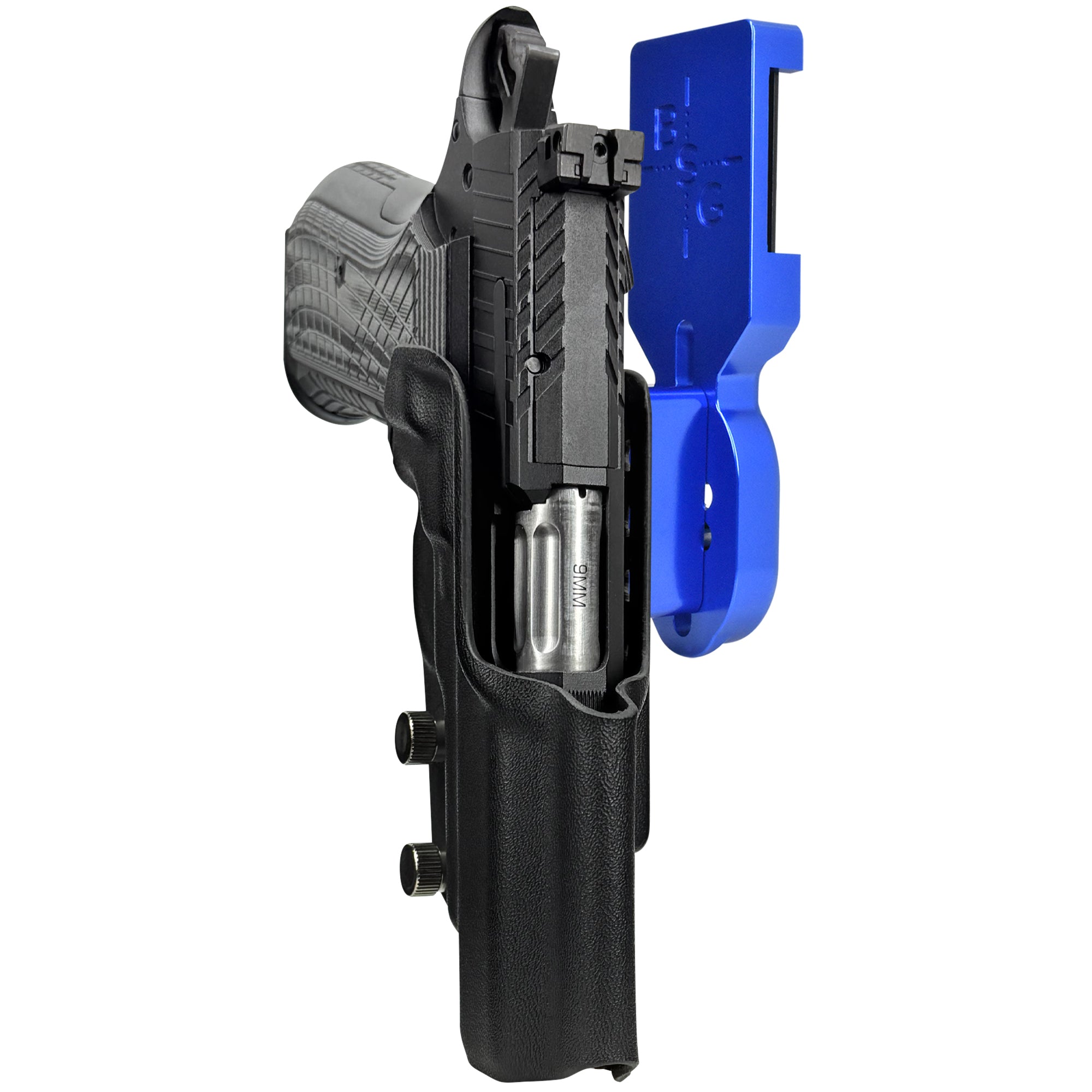 Kimber KDS9c Pro Heavy Duty Competition Holster in Blue / Black
