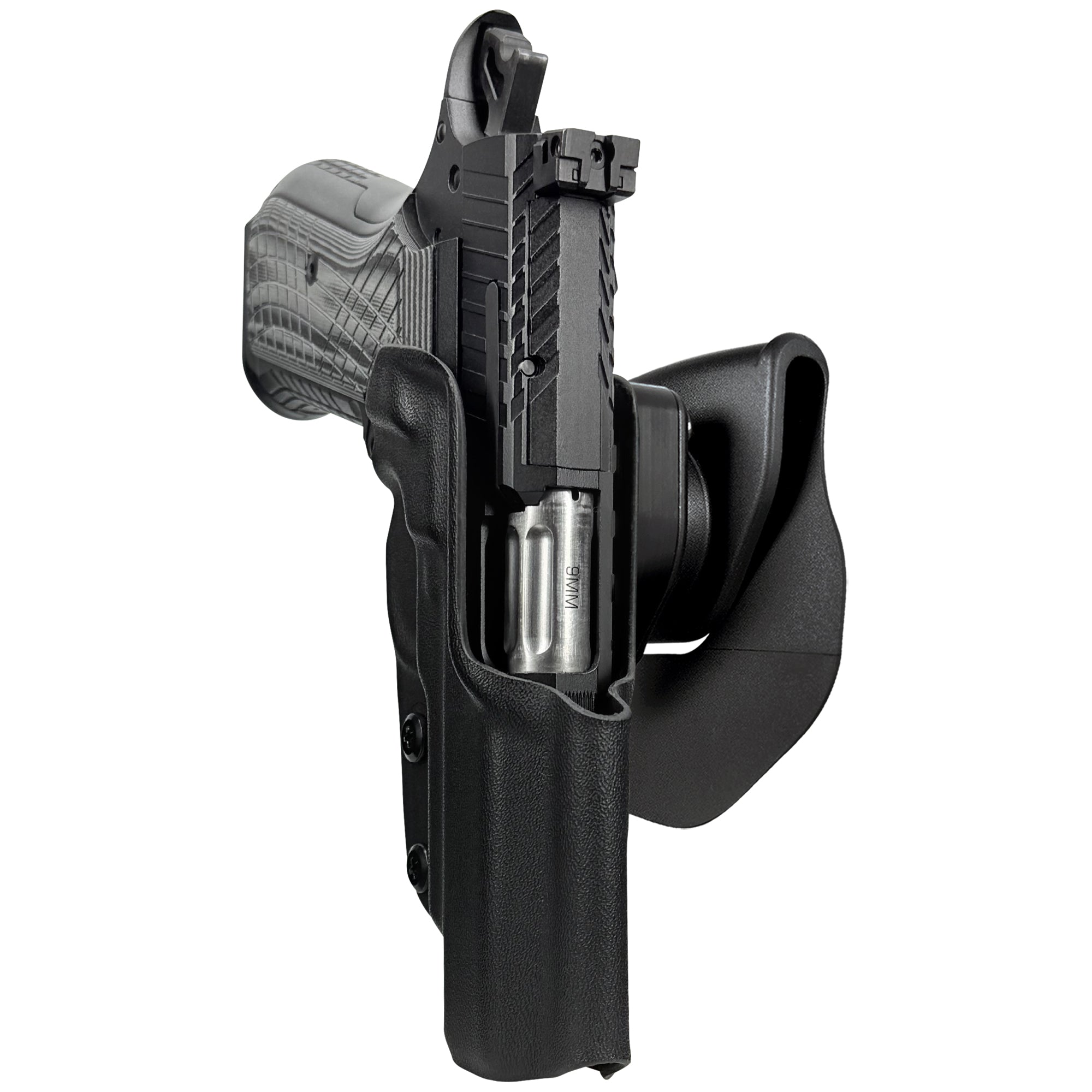 Kimber KDS9c OWB Quick Release Paddle Holster in Black