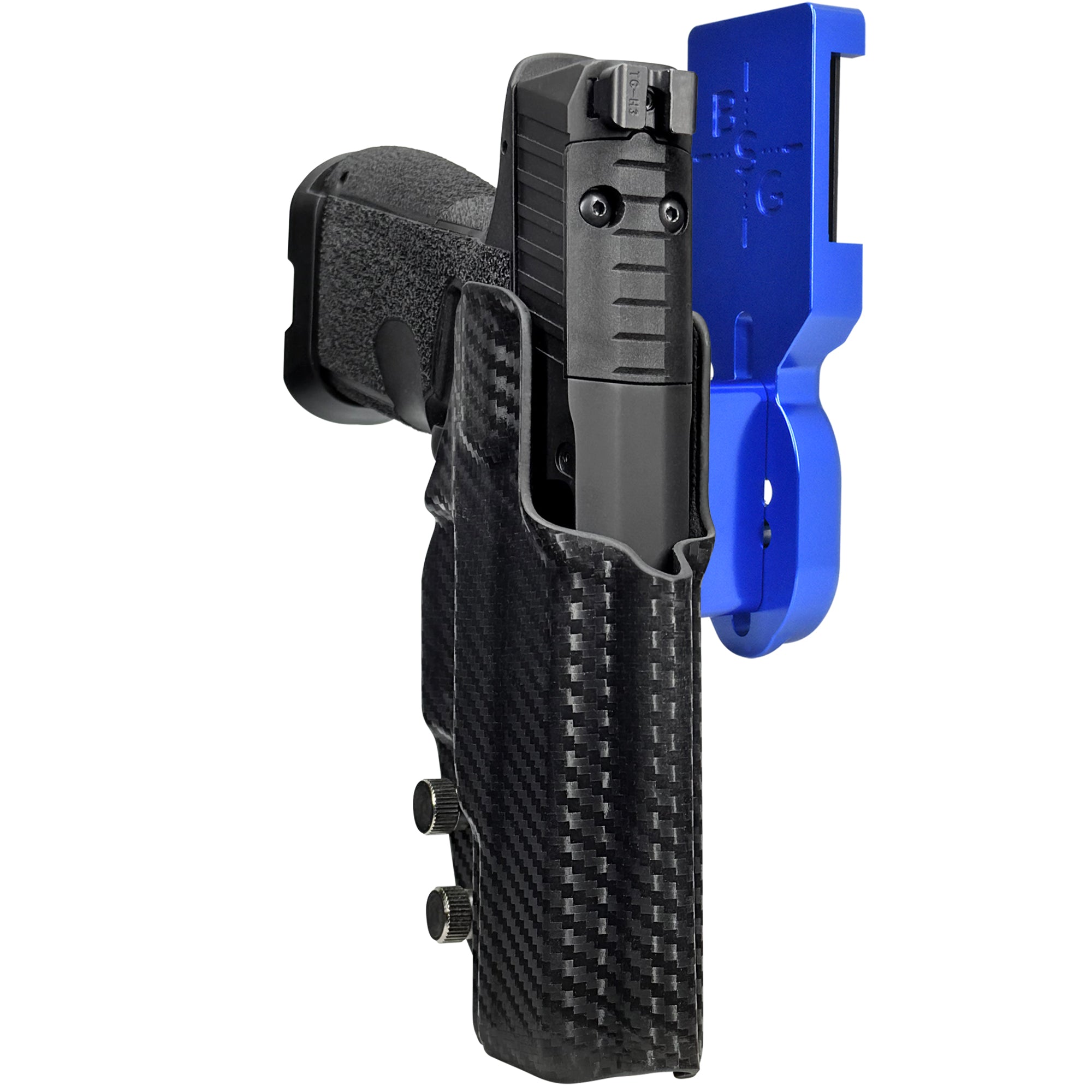 Kimber R7 Mako CC Pro Heavy Duty Competition Holster in Blue / Carbon Fiber