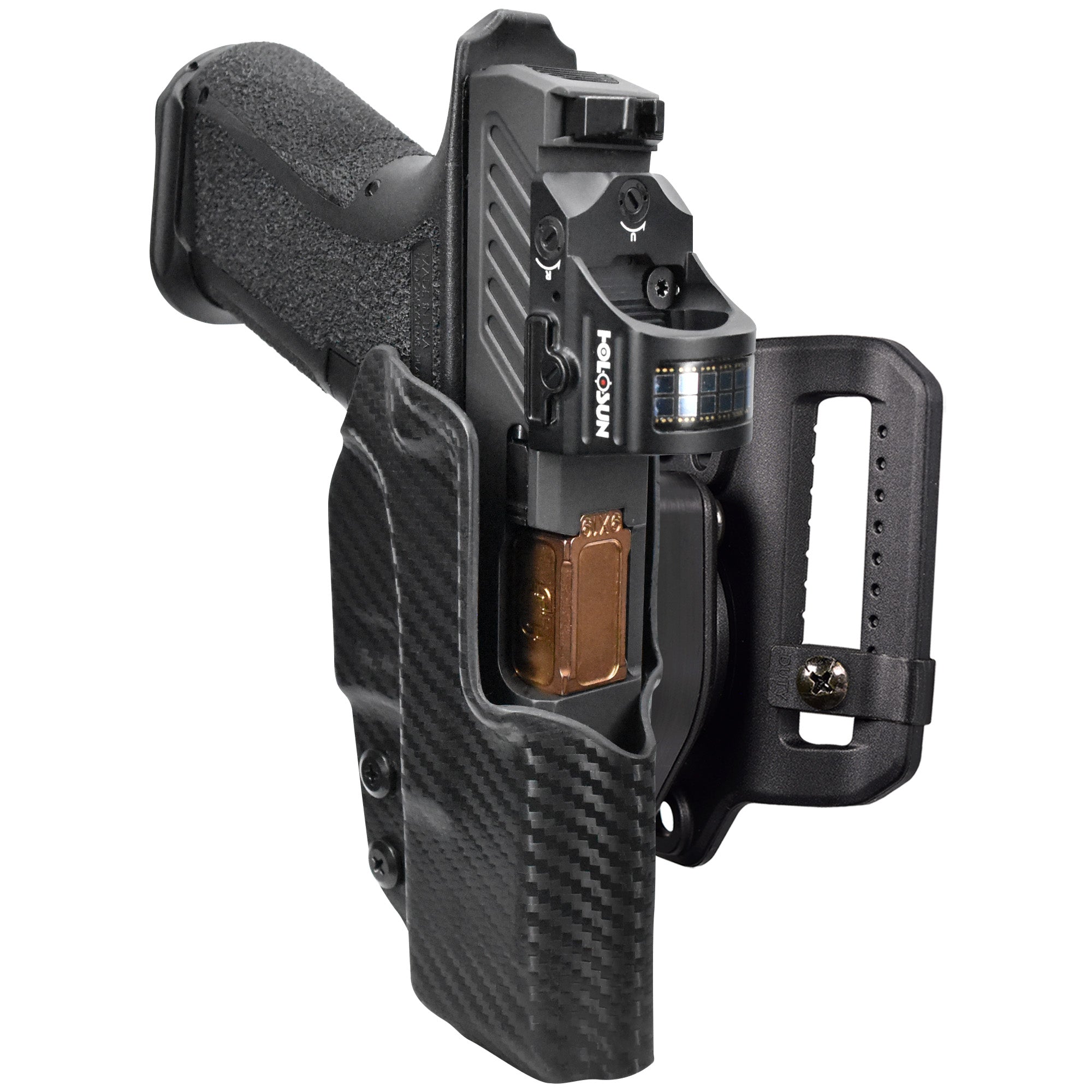 Shadow Systems MR920 Quick Release Belt Loop Holster in Carbon Fiber