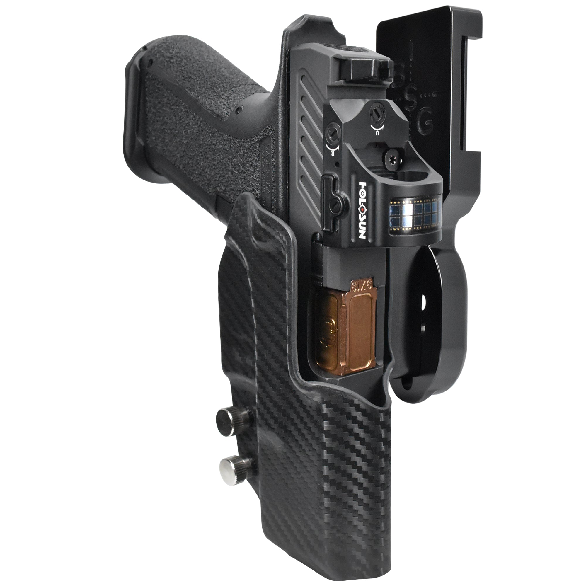 Shadow Systems MR920 Pro Heavy Duty Competition Holster in Black / Carbon Fiber