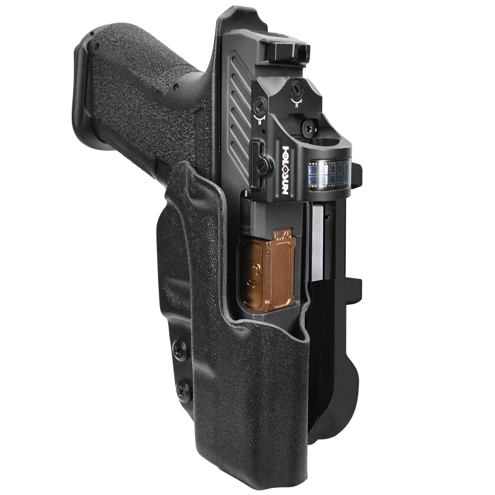 Shadow Systems MR920 IDPA Quick Mount Holster with Black Belt Attachment, Black Holster Shell