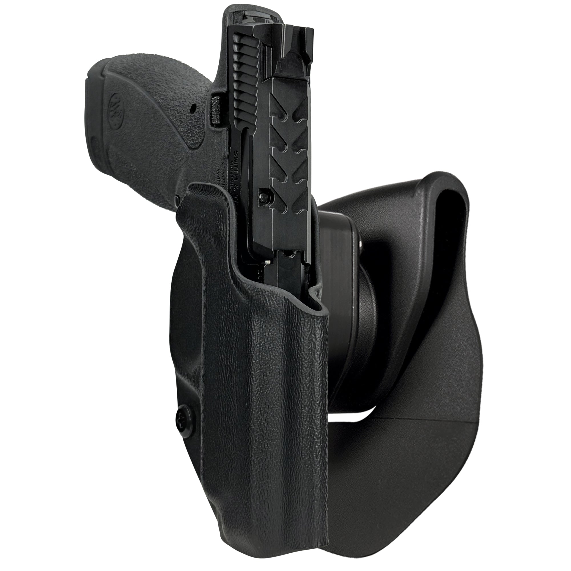 S&W Bodyguard 2.0 Carry Comp OWB Quick Release Paddle Holster in Black